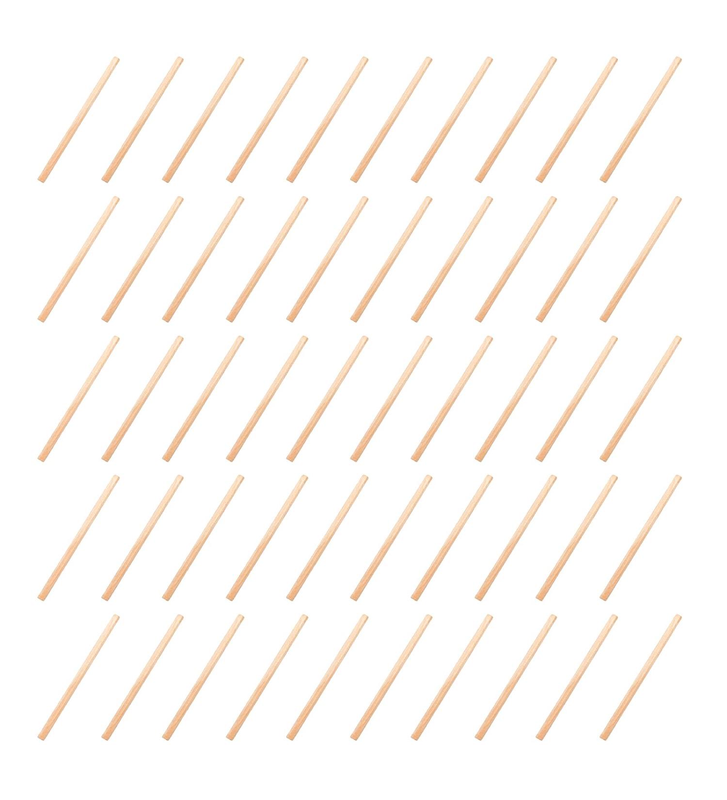 50Pcs Straight Bamboos Straw Party Drinkings Straw Degradable Cocktails Straw for Party Birthday Wedding Tool Small - Buy Online on GoSupps.com