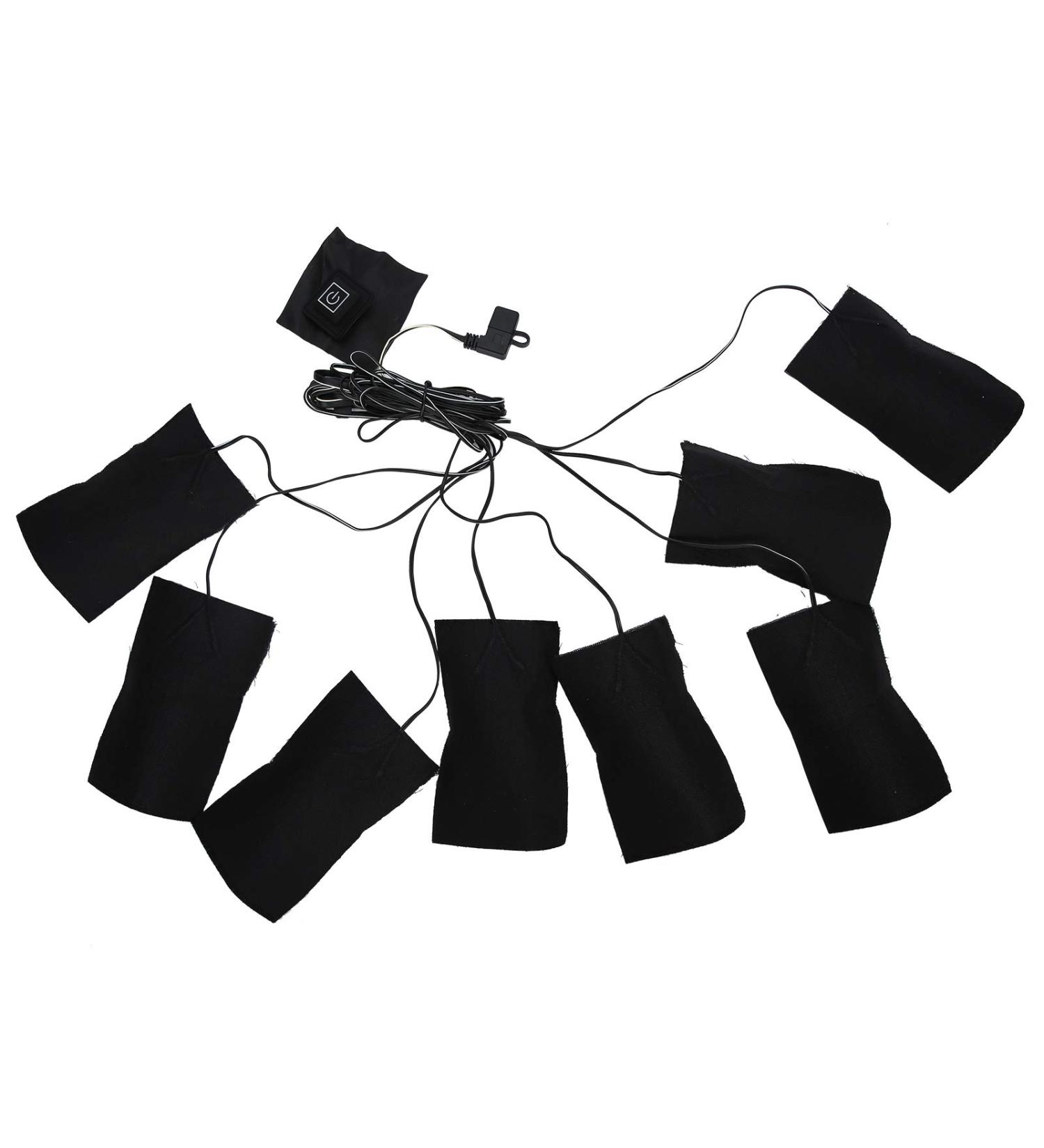 Sonew 8-in-1 USB Electric Heating Pad - Adjustable 3 Gears Waterproof Washable Cloth Heater for Heated Vest | International Shipping Available - Buy Online on GoSupps.com