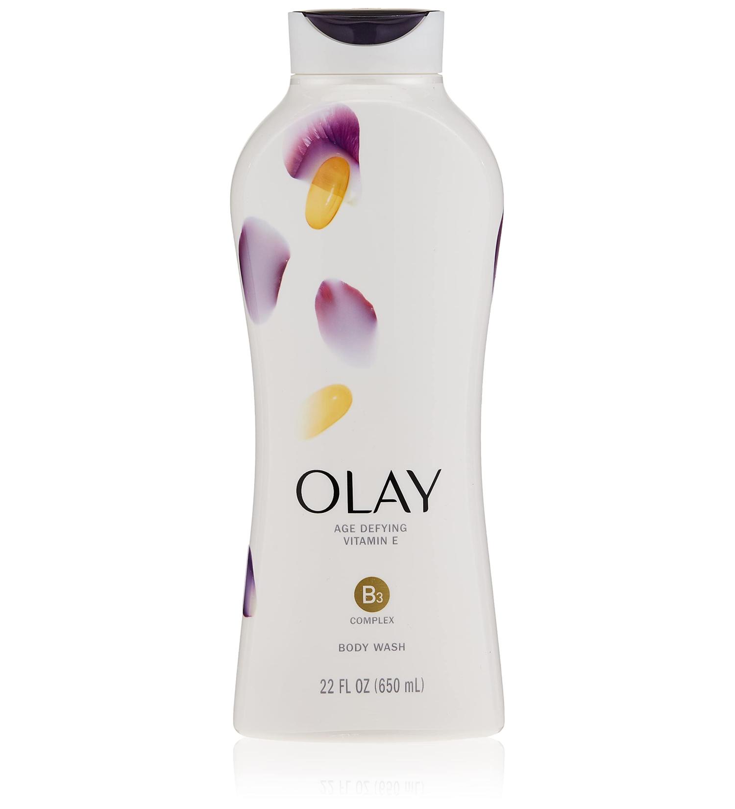 Olay Age Defying Bodywash 21.9 Fl Oz Cherry - Hydrating Anti-Aging Formula | 22 Fl Oz - Pack of 1 - Buy Online on GoSupps.com