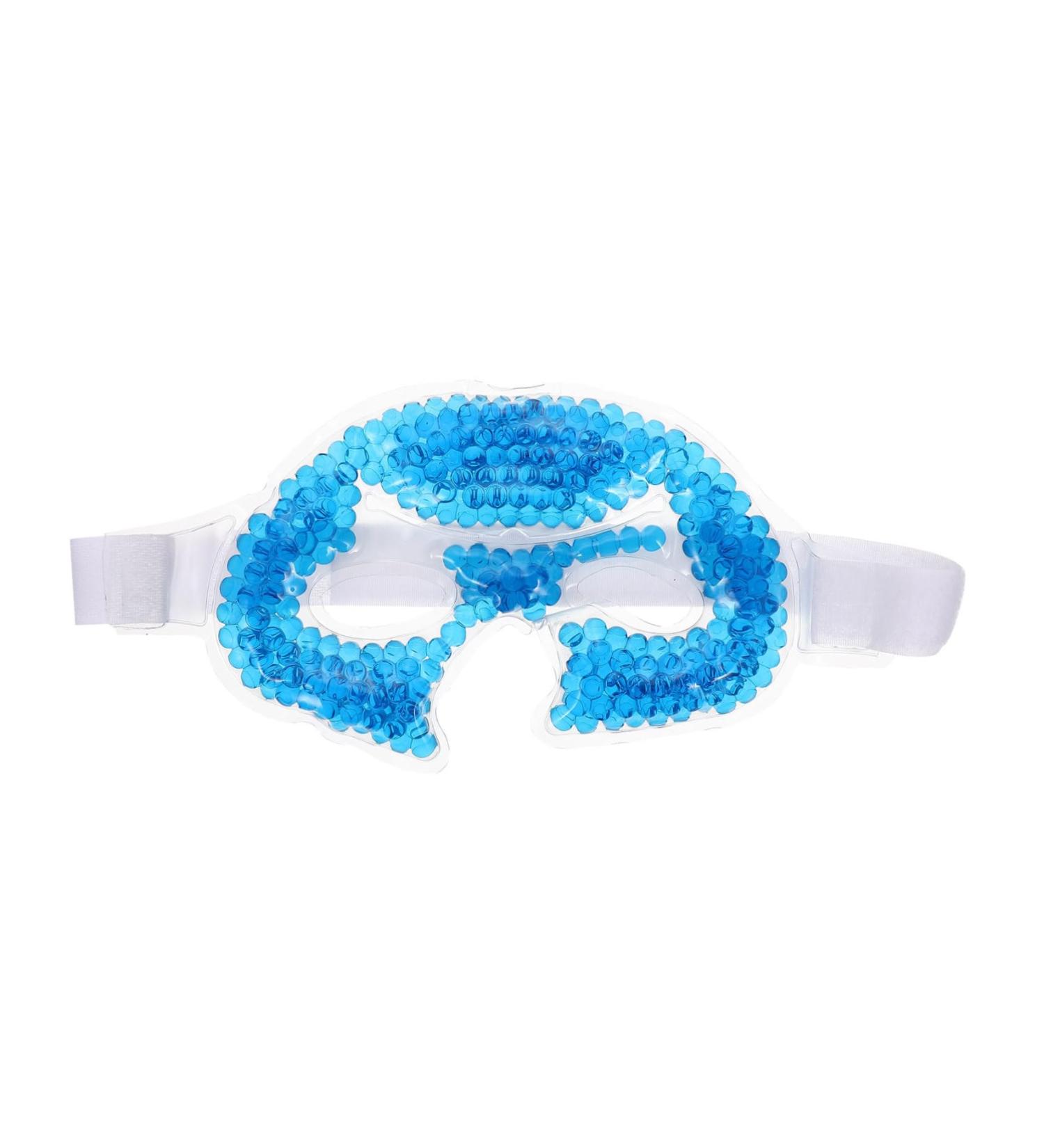 Ipetboom Pvc Shading Ice Sleep Eye Cooling Eye Patch For Sleeping Cooling Eye Pads Cold Hot Compress Eye Shades for Sleep Facial Ice Valid Bead Gel To Sleep 20x10.5x0.8cm Blue - Buy Online on GoSupps.com