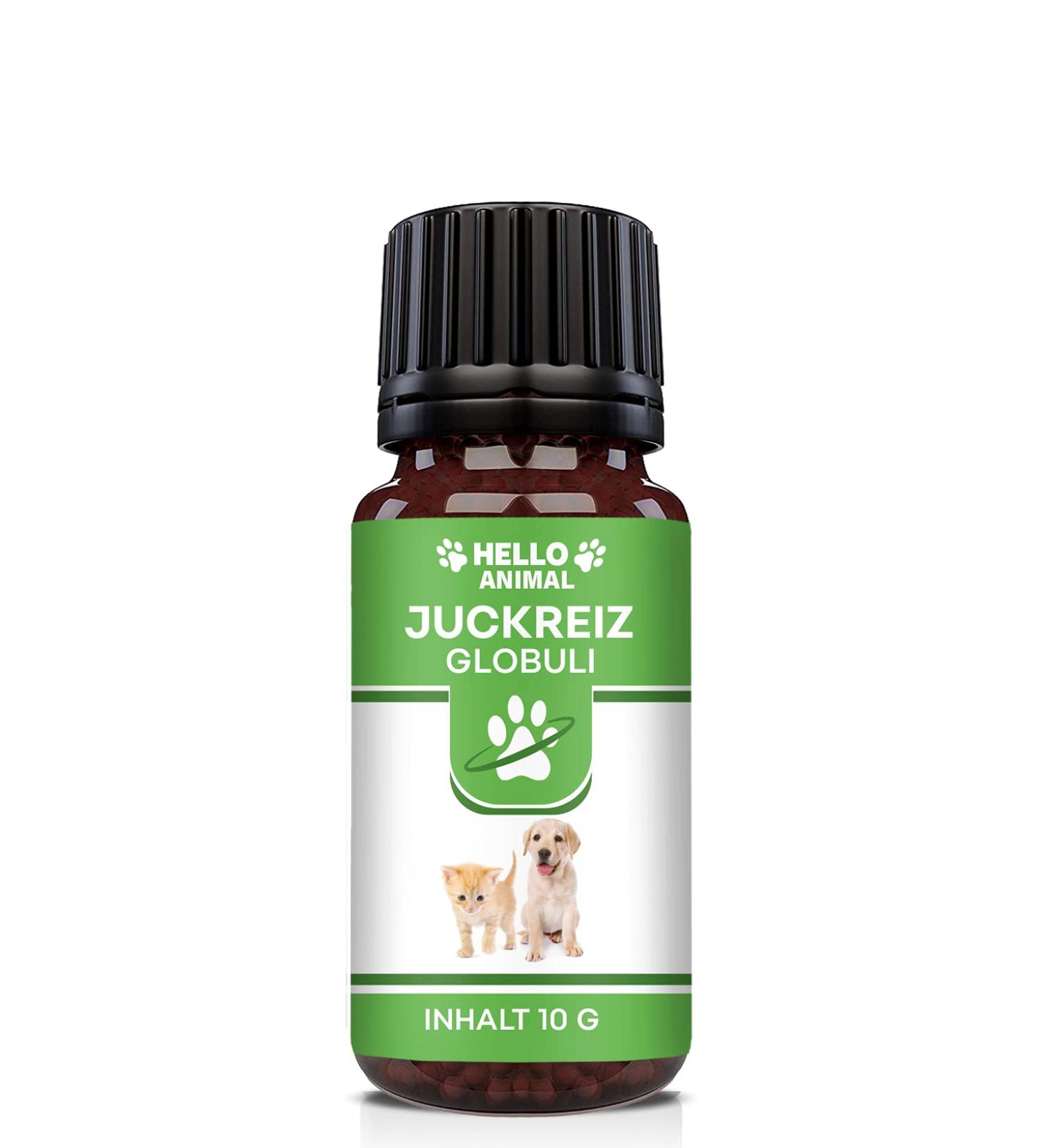 Helloanimal Itching Globules for Dogs & Cats - Skin Relief for Irritation Lice Fleas & Mites | Natural Care with Stream Flowers - Buy Online on GoSupps.com