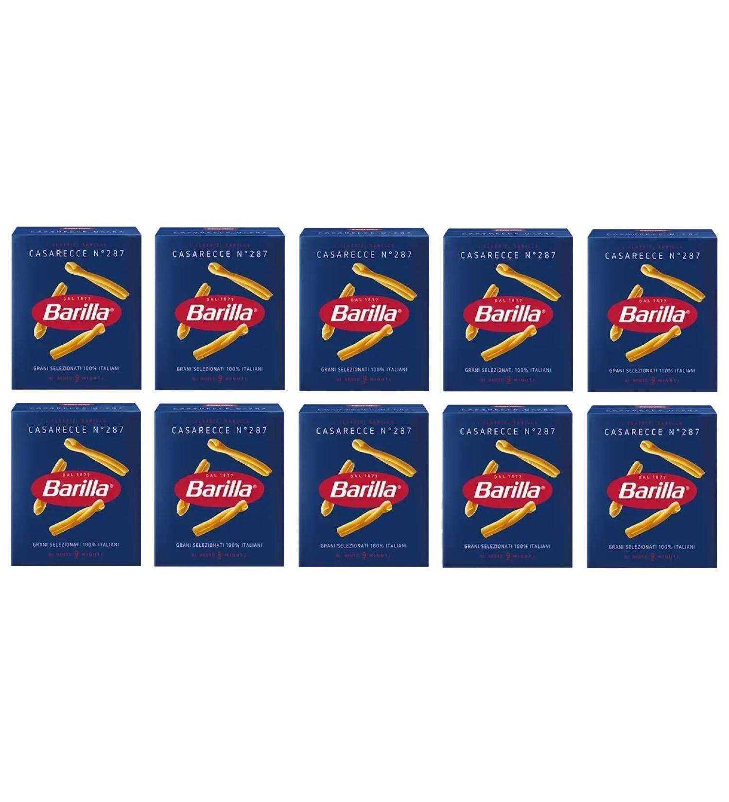 Pack of 10 Casarecce No. 287 Italian Pasta Sticks 500 g - Buy Online on GoSupps.com