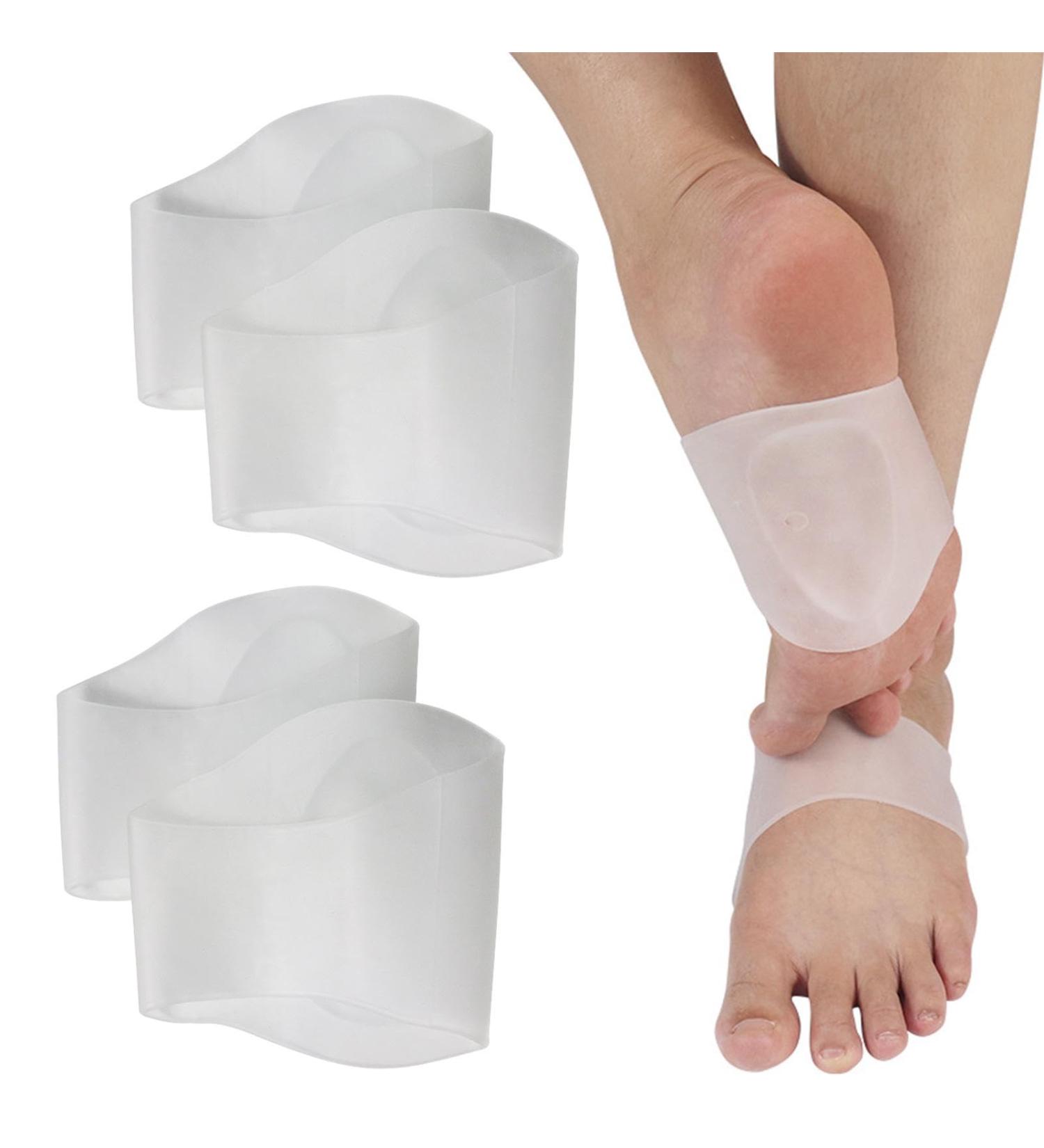 Foot Vault Bandage - 2 Pairs of Gel Pads for Flat Feet & Plantar Fasciitis Relief | Men & Women Heel Spur Support - Buy Online on GoSupps.com