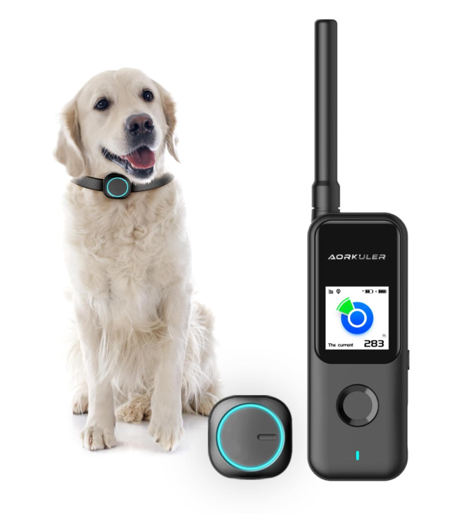 Aorkuler GPS Dog Tracker Pet Tracker No Monthly Fee No Subscription Dog Tracker Without Cellular Networks Real-Time Tracking Device for Dog and Pets Dog Tracker Without Mobile Phones Dog Gps Tracker - Buy Online on GoSupps.com