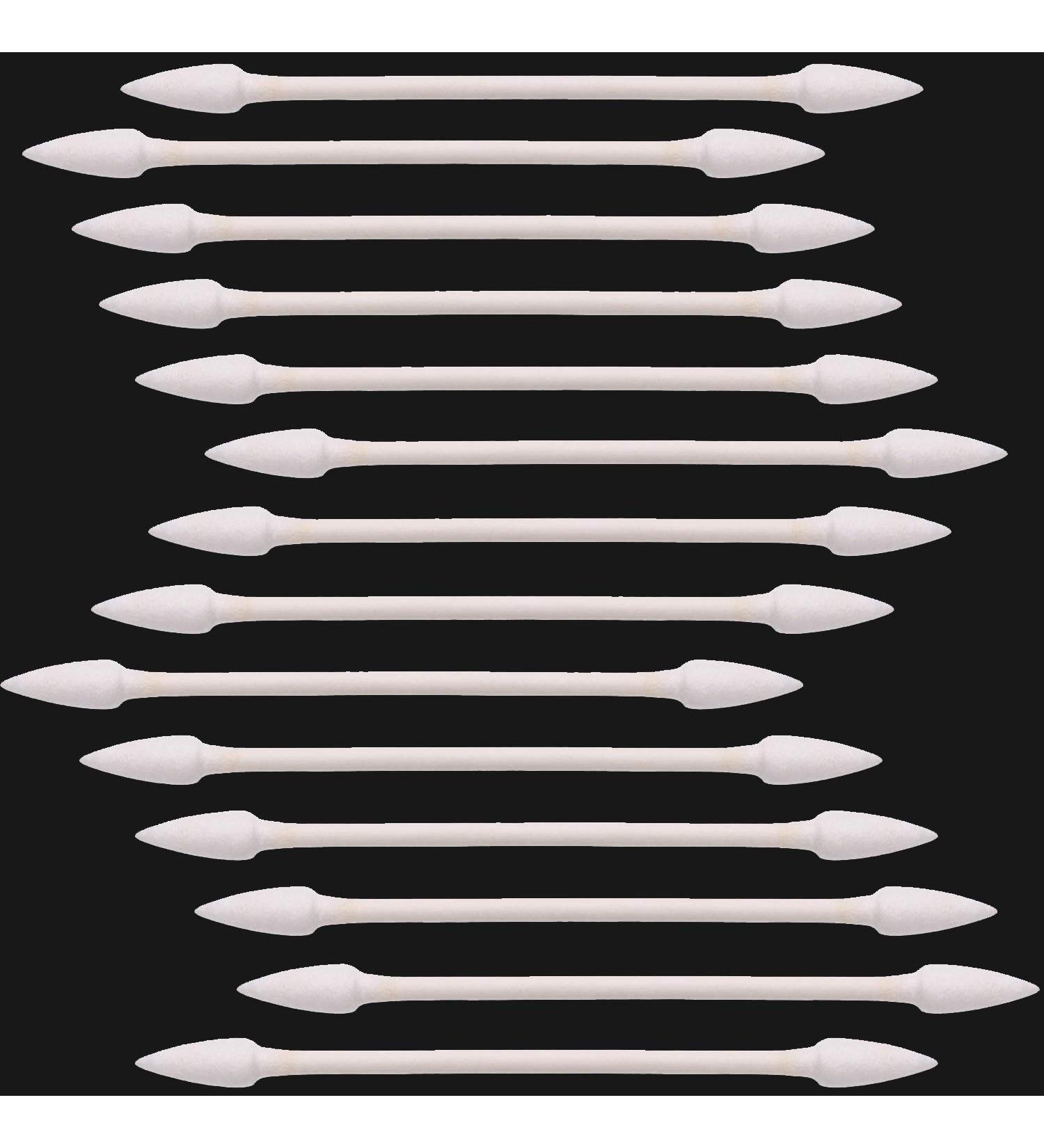 800 Pieces Cotton Swabs - Double Precision Tips with Paper Stick - 4 Packs (200 Pieces Each) - Buy Online on GoSupps.com