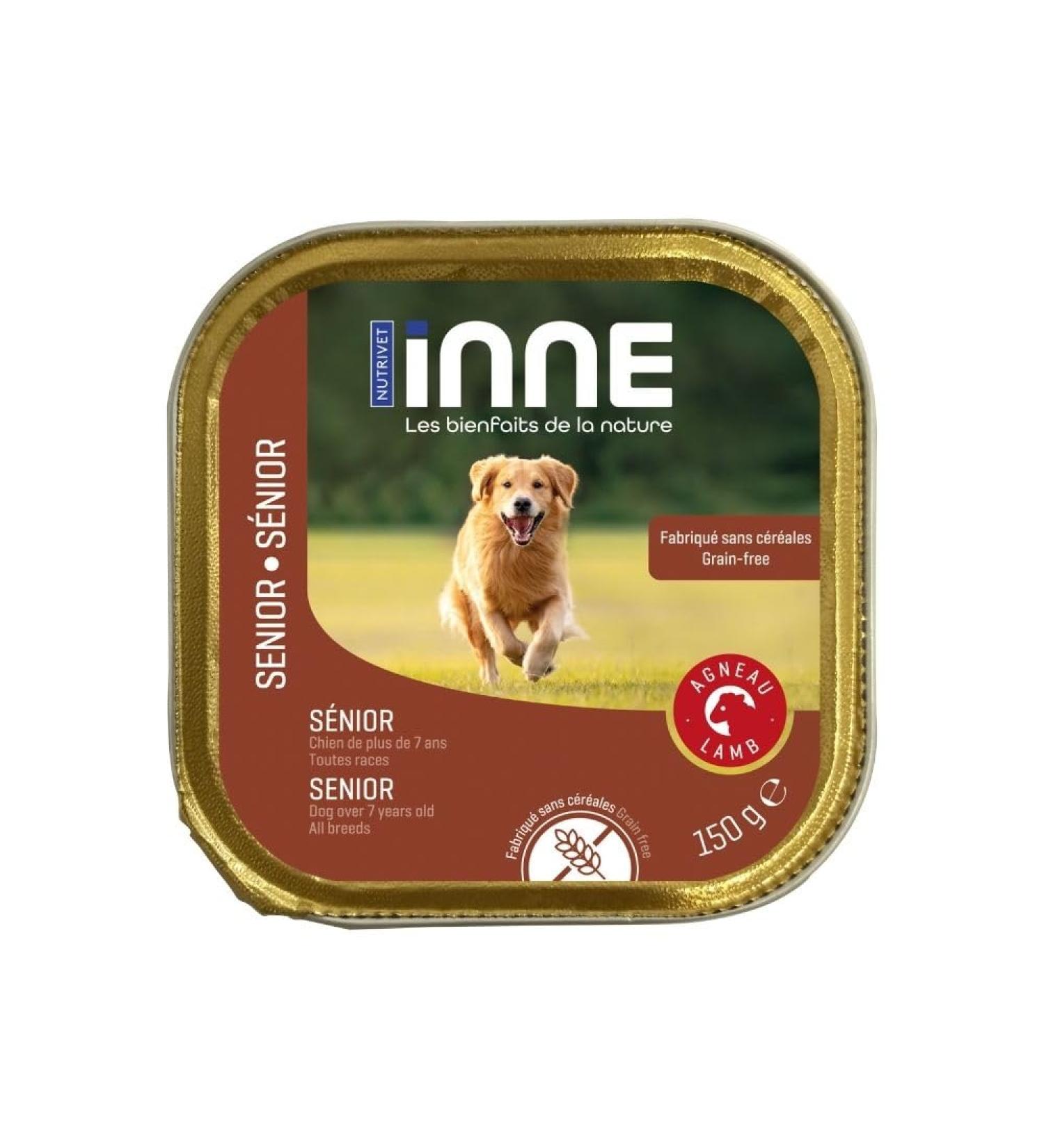 Nutrivet - INNE Dog - TERRINE - Senior Dog - Lamb 150g - Buy Online on GoSupps.com