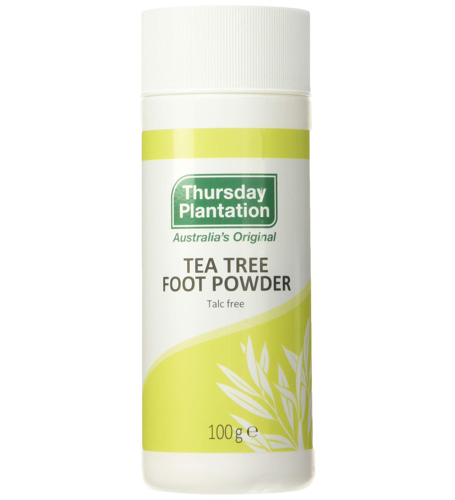Thursday Plantation Tea Tree Foot Powder 100g - Foot Care Essential - Buy Online on GoSupps.com