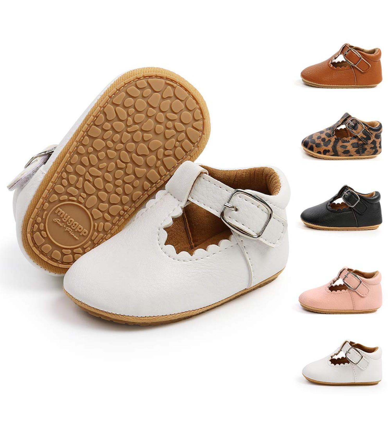Sonsage Infant Baby Oxford Shoes | Pu Leather Lace-Up First Walking Sneakers 0-6 Months | Anti-Slip Trainer, Soft Rubber Sole | Unisex B White - Buy Online on GoSupps.com