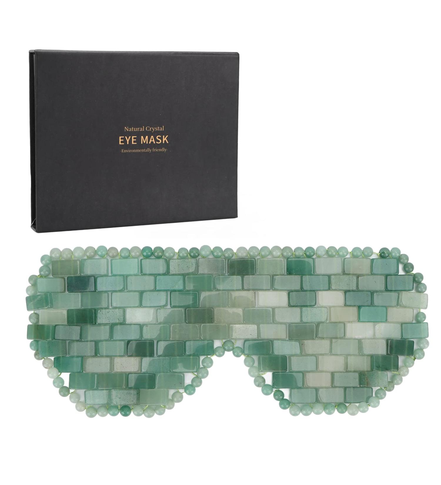 Jade Cooling Eye Mask Jadestone Eye Pads Reduce Dark Circles Promote Sleeping Natural Stone Eye Pad for Skin Care for Facials Puffy Eyes Dry Eyes Headaches Migraines Dark Circles(#3) - Buy Online on GoSupps.com