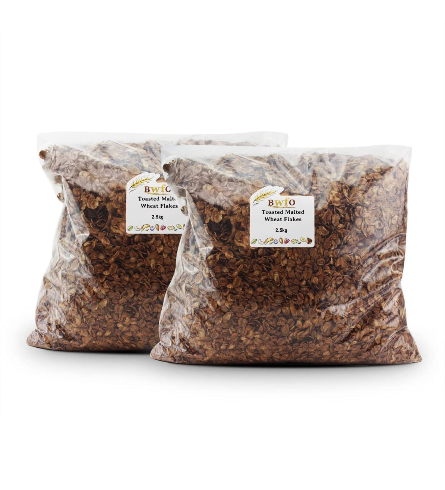 Wheat Flakes Toasted Malted 5kg (BWFO)