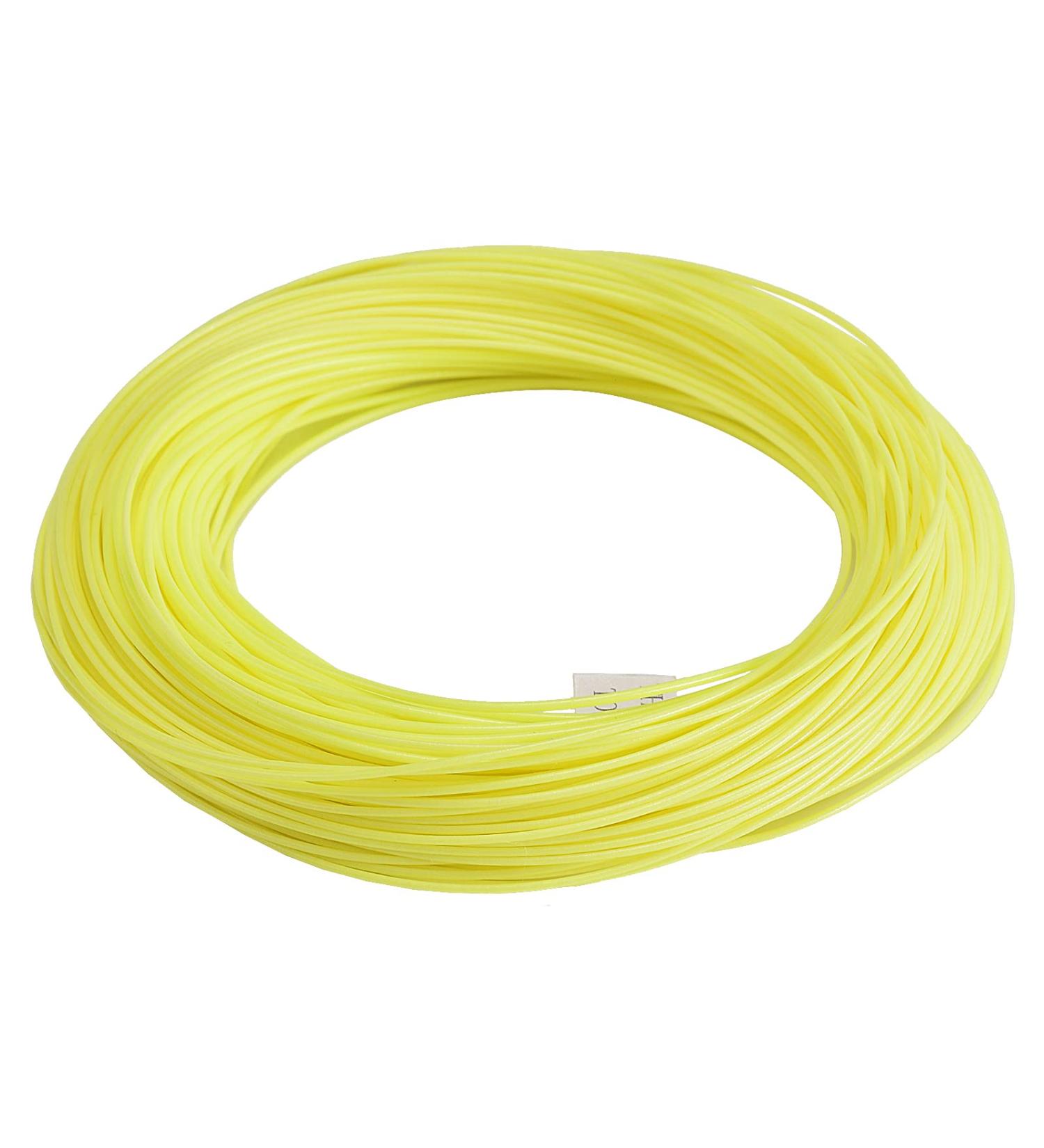 SF Weight Forward Fly Fishing Line 100FT - Floating Welded Loop for WF3 to WF8 - Fluo Yellow - Perfect for All Anglers - Buy Online on GoSupps.com