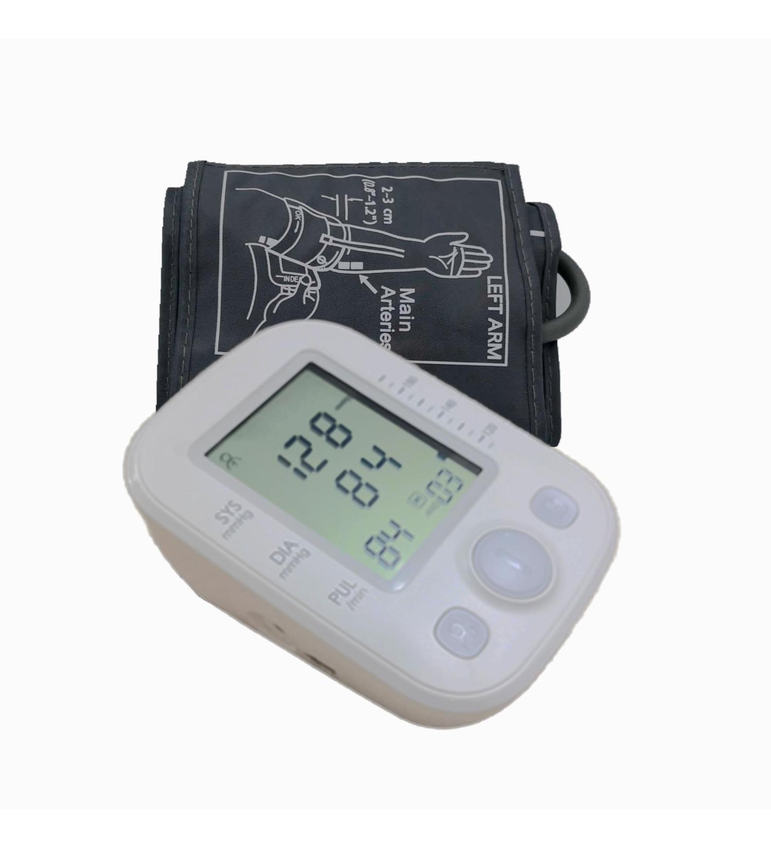 Buy Upper Arm Blood Pressure Monitor with Extra Large Cuffs | Accurate & Easy-to-Use | Home BP Machine 2x99 Memories - International Shipping Available - Buy Online on GoSupps.com