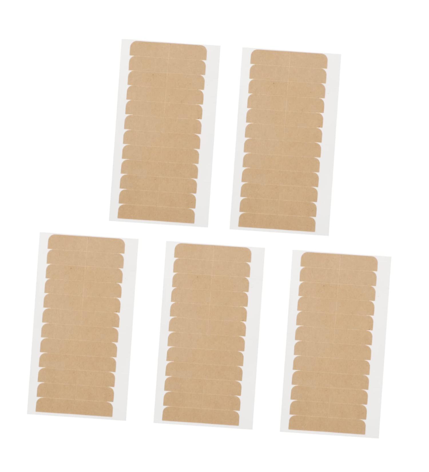 Angoily 10 Sheets Wig Glue Paster Paper Supplies Double Sided - Buy Online on GoSupps.com
