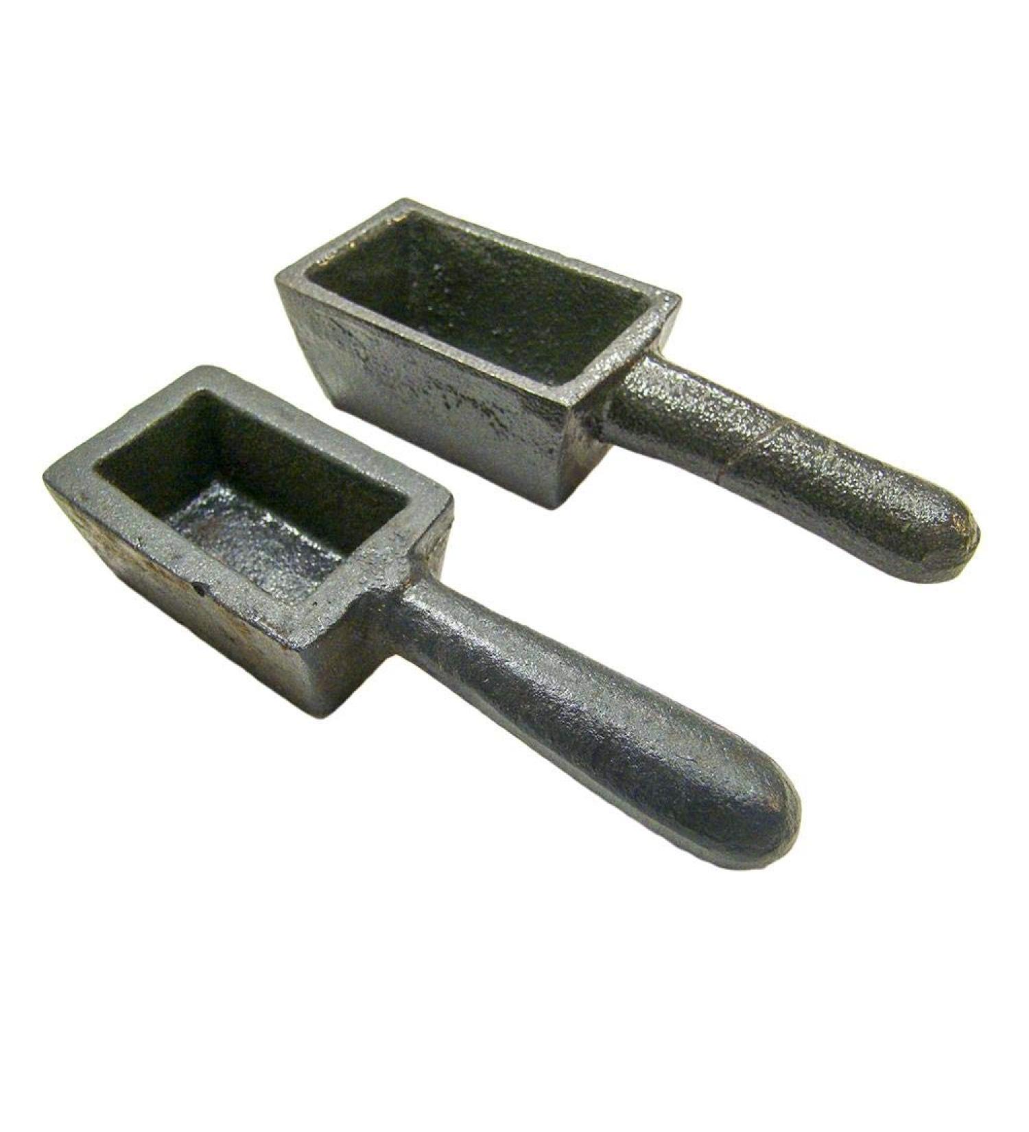 20oz & 40oz Gold Bar Loaf Cast Iron Ingot Mold for Scrap Gold Copper Aluminum - Buy Online on GoSupps.com