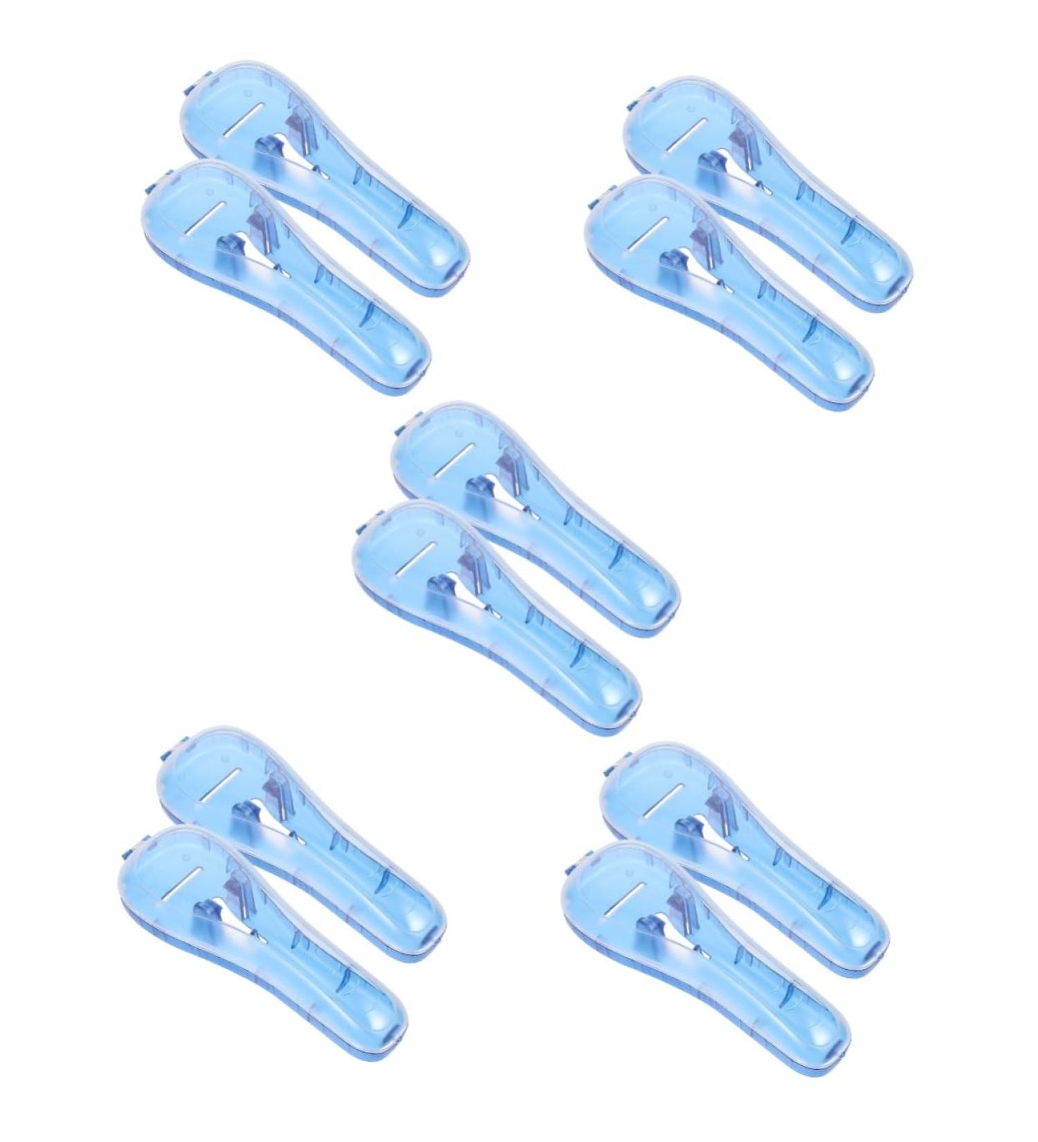 Minkissy 10 Stk Razor Storage Box - Travel Protection Razor Holder & Carrier for Safe Razor Storage - 16.5x6cm - Buy Online on GoSupps.com