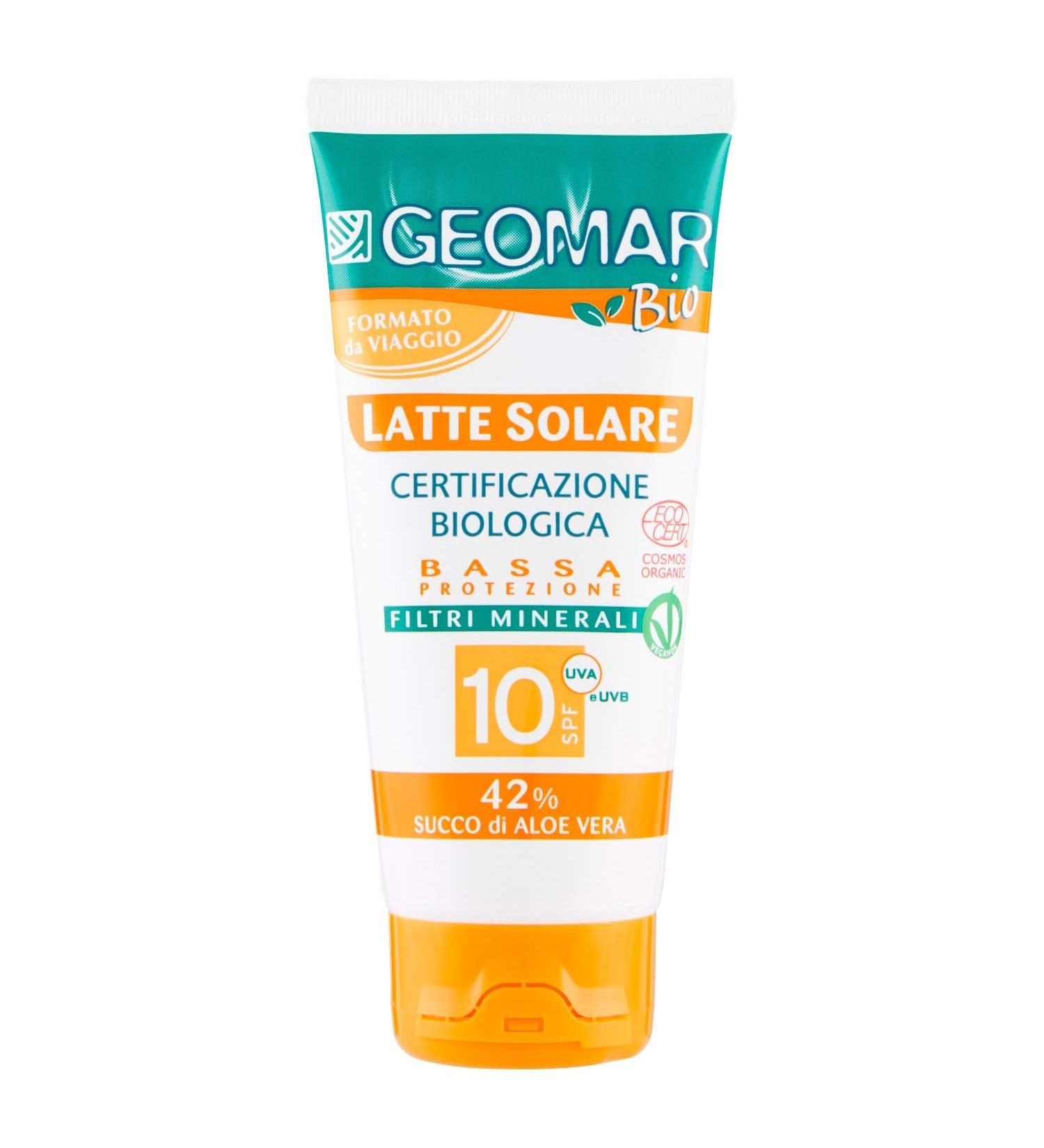  Geomar bio sun milk - organic certification SPF10 100 ml - Buy Online on GoSupps.com