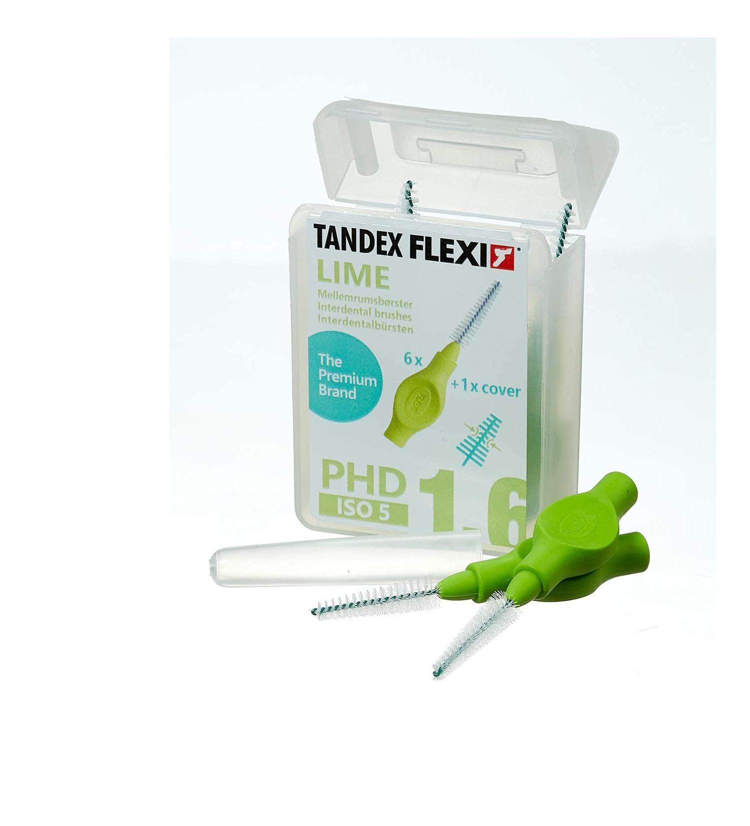 Tandex Flexi Interdental Brushes green tapered 6 pieces