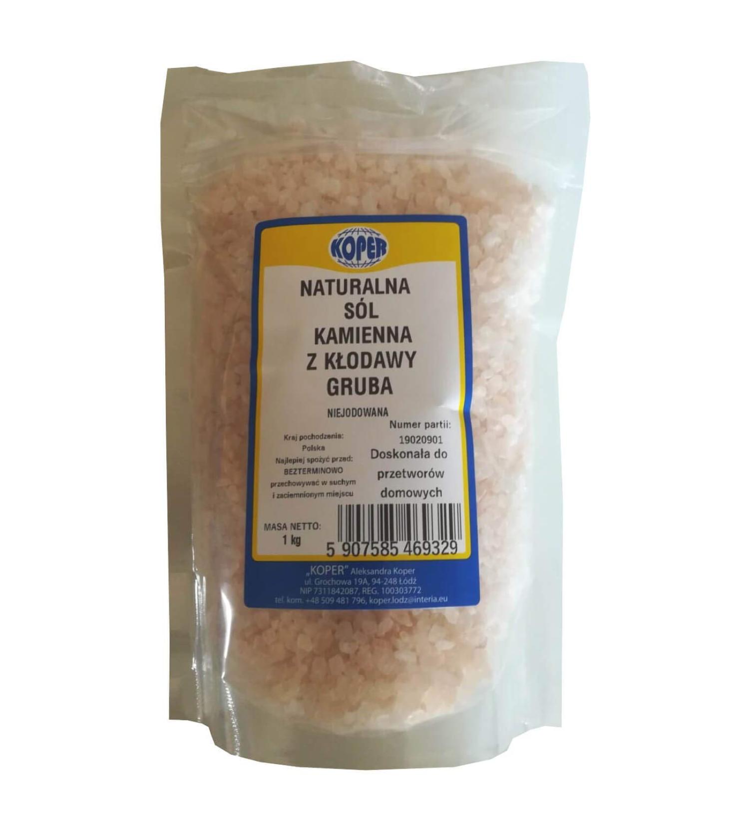 KOPER KOPER Natural Gem Salt Large 1 kg