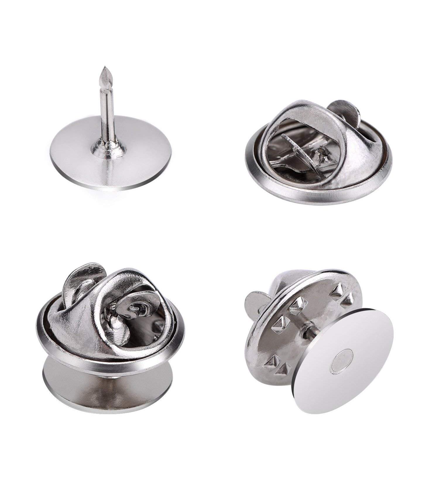 eBoot 25-Piece Tie Tacks Blank Pins with Clutch Back - Create Your Own Custom Accessories - Buy Online on GoSupps.com