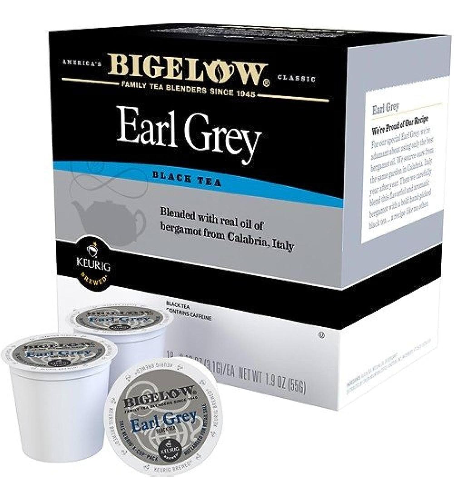 Keurig Bigelow Earl Grey Tea K-Cup 96 Count - Buy Online on GoSupps.com