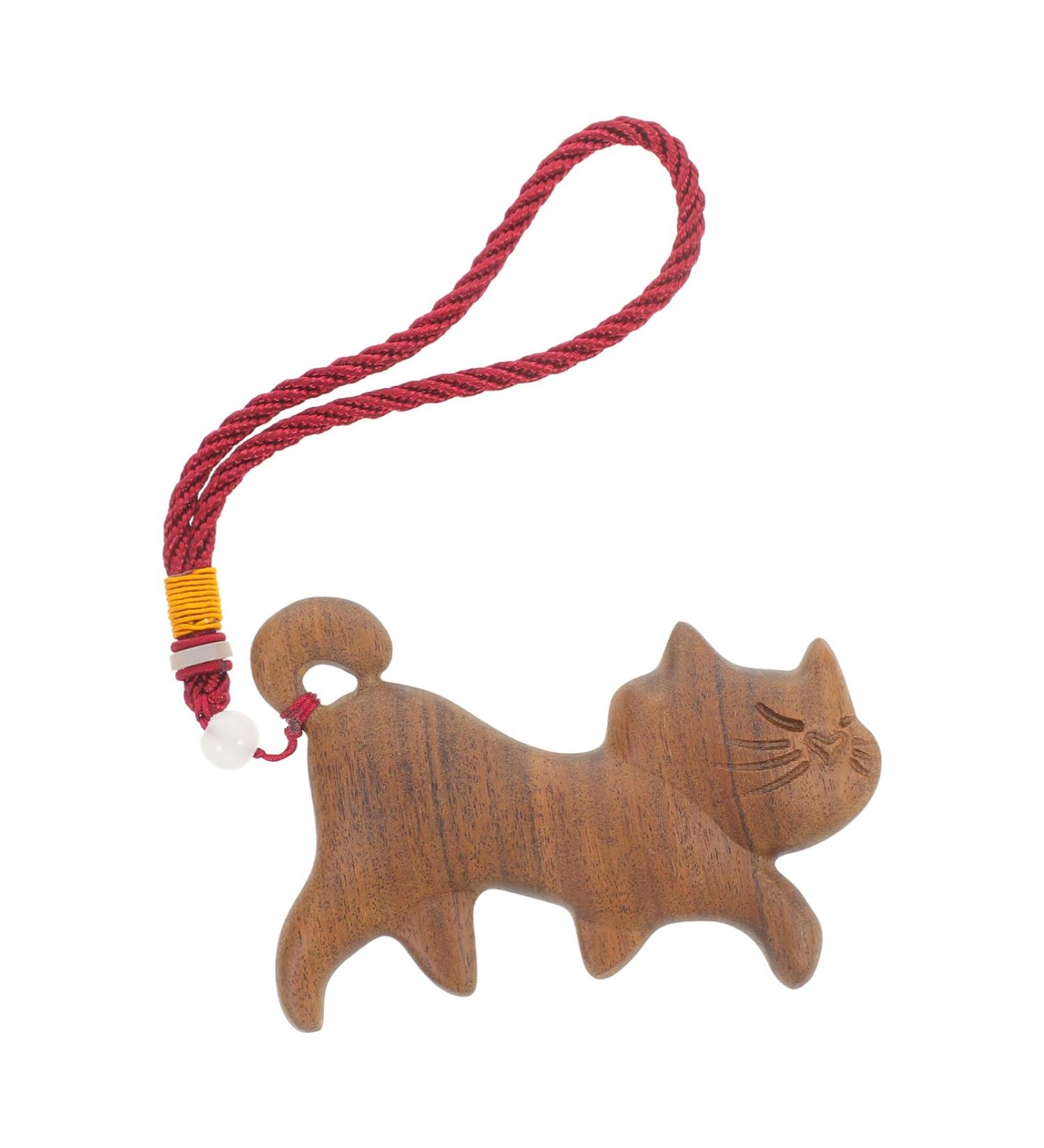 Beavorty Cat Wooden Scalp Massage Comb - Broad Tooth Gua Sha & Full-Body Massage Device for Trigger Point Relief - Buy Online on GoSupps.com