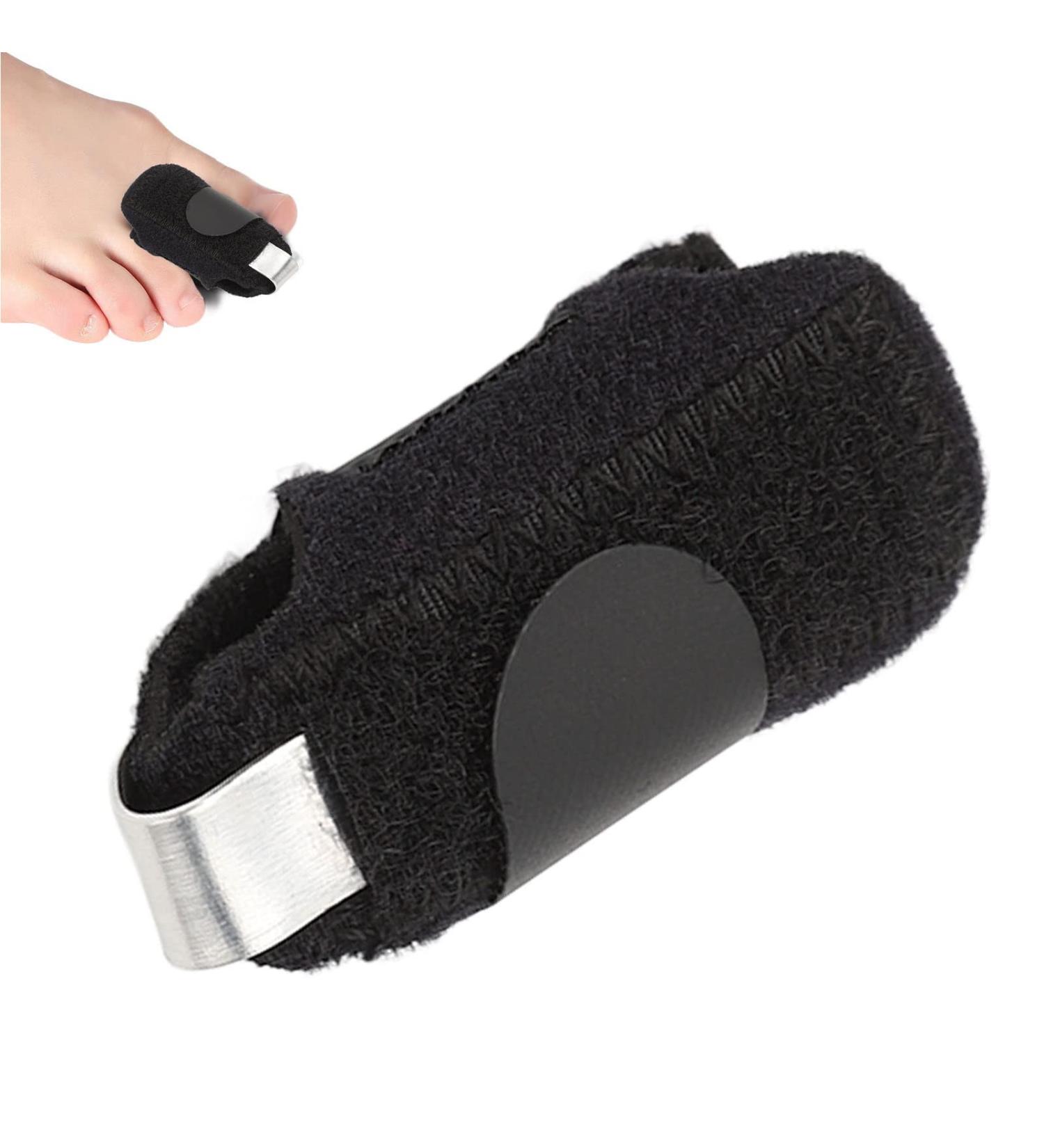 Aluminum Plate Hammer Toe Corrector for Children & Adults - Black - Buy Online on GoSupps.com