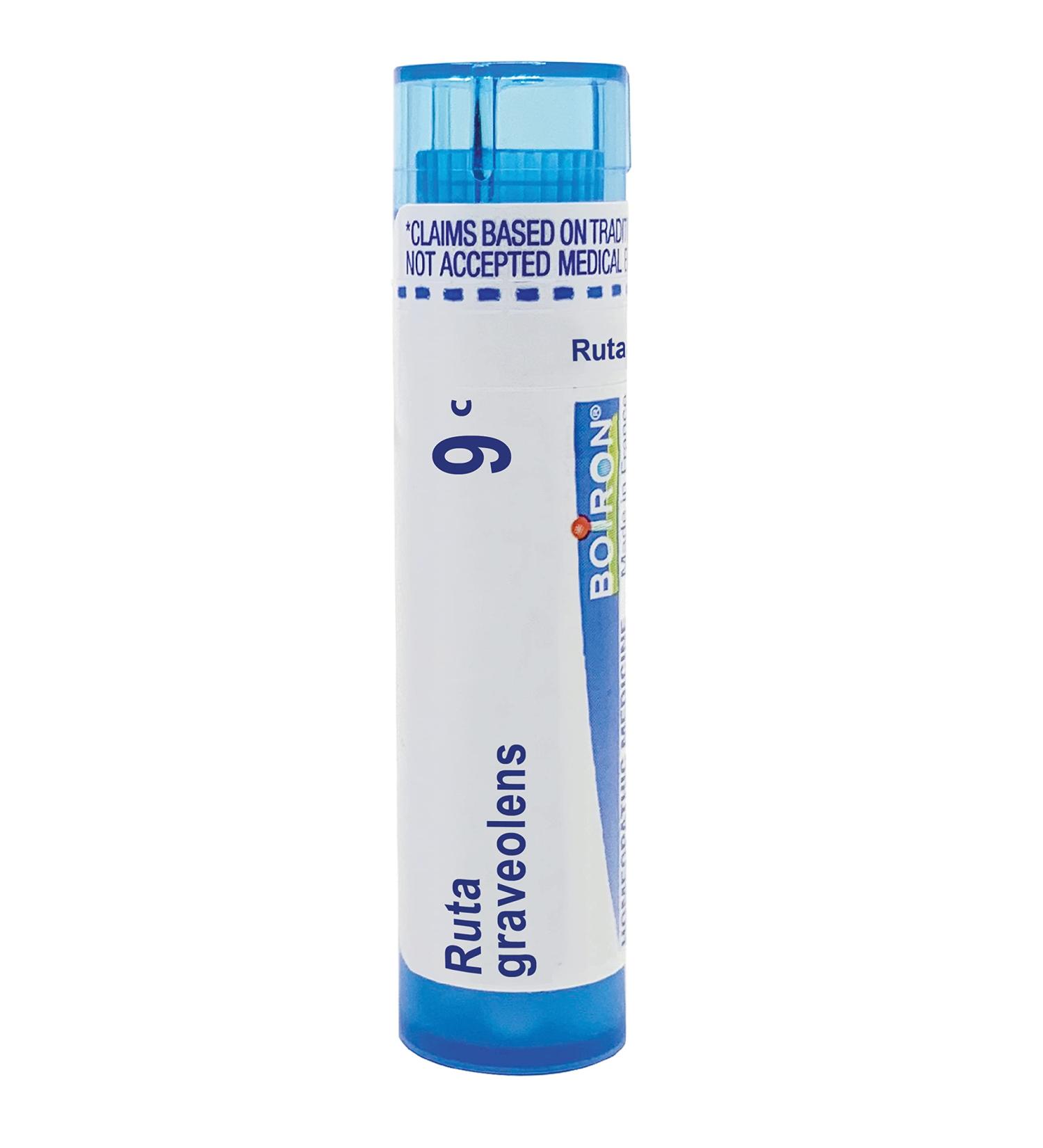 Boiron Ruta Graveolens 9C MD - 80 Pellets for Eye Strain Relief | International Shipping Available - Buy Online on GoSupps.com