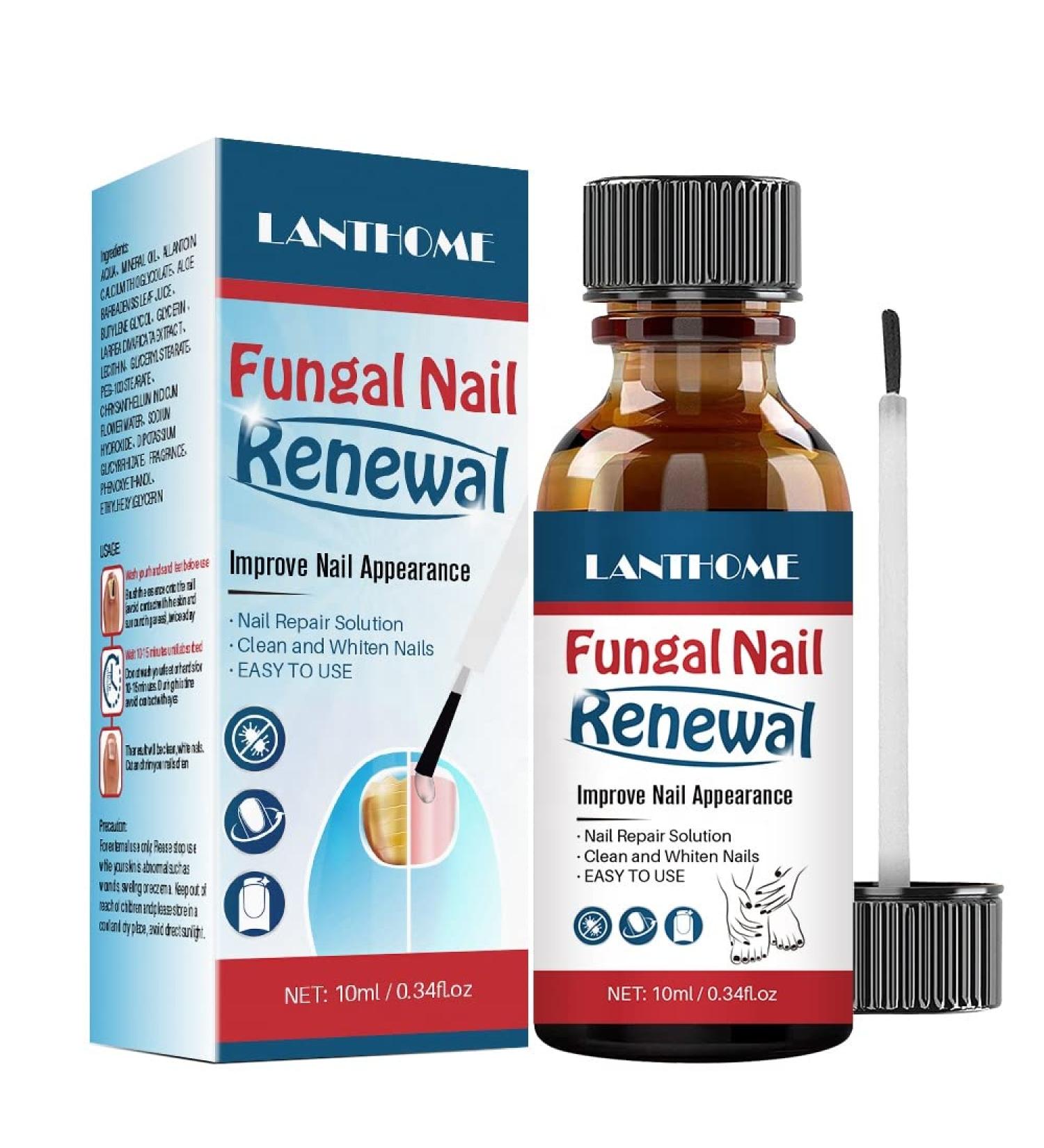 Fungal Nail Treatment Kills Toe Nail Fungus Dead Liquid HIGHLY EFFECTIVE Toenail Finger Nail Anti Fugal Treatment clear - Buy Online on GoSupps.com