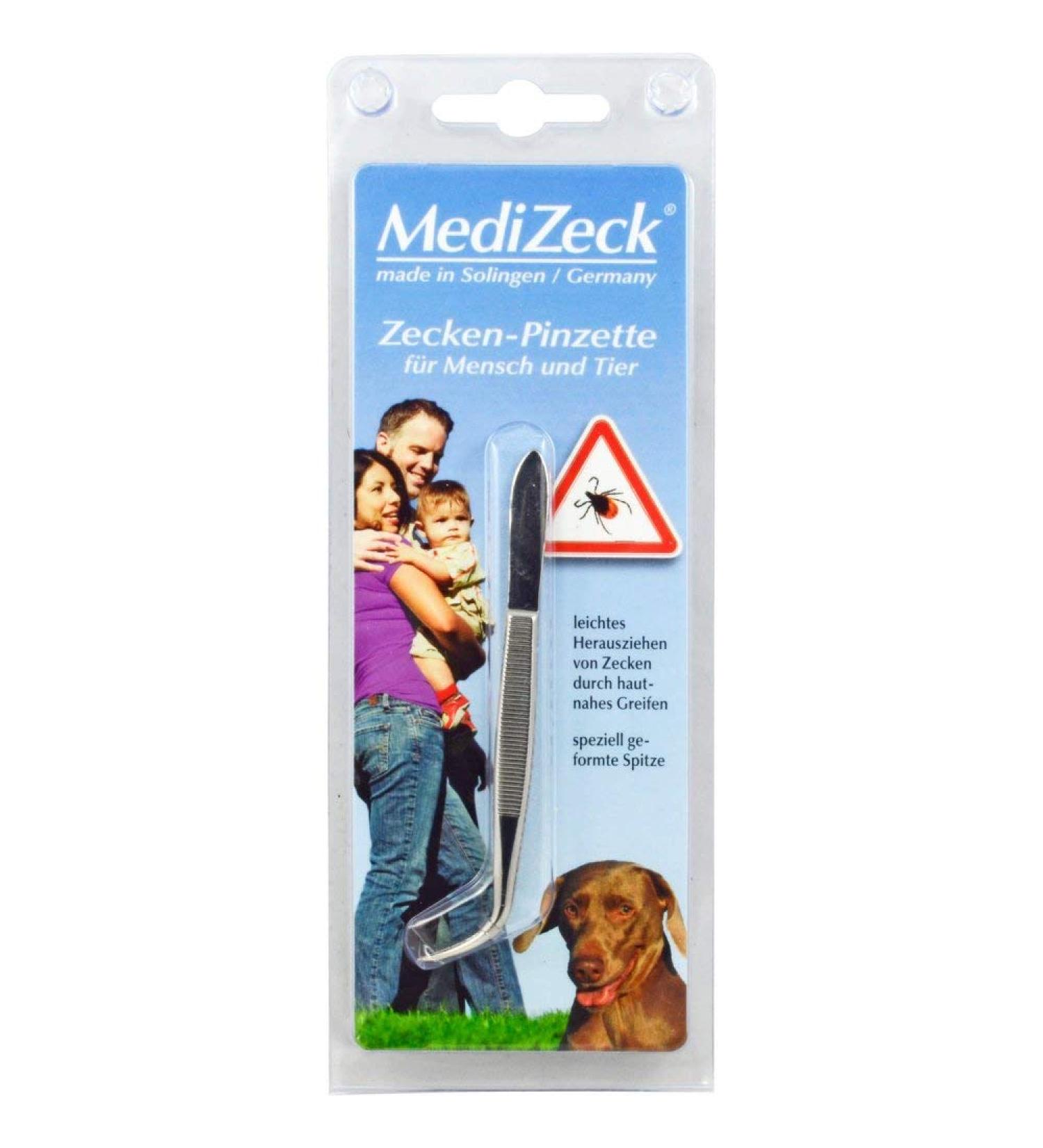 Medizeck tick tweezers 1056 1 ST