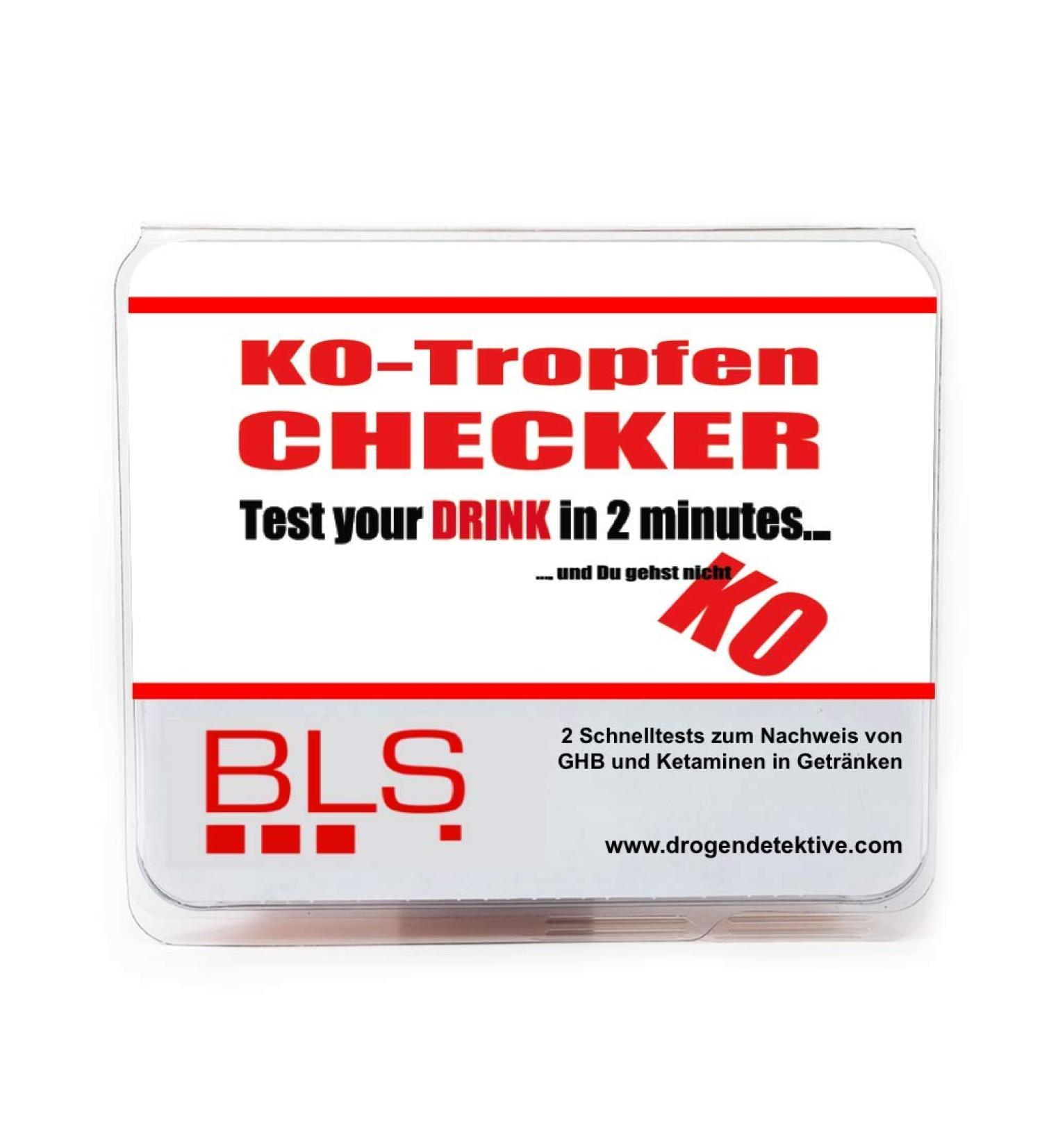 KO-Drops Drug Test - Quick 2-Minute Detection for GHB & Ketamines | 5-Pack - International Shipping Available - Buy Online on GoSupps.com