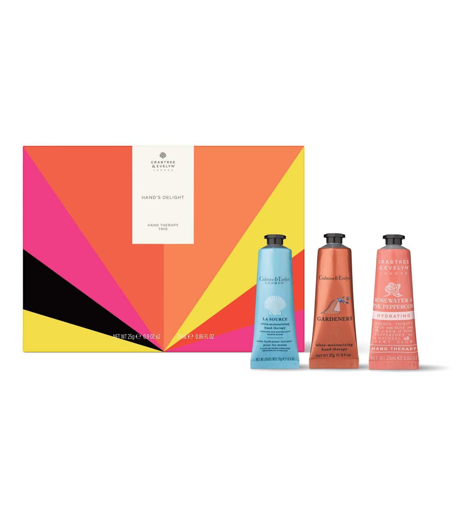 Crabtree & Evelyn Hands Delight Hand Therapy Trio