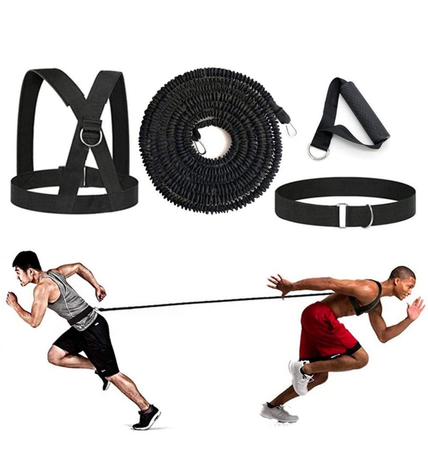 Resistance Fitness Rubber Band Set | Workout & Yoga Bands for Boxing Soccer Basketball - 2m Strength Training - Buy Online on GoSupps.com