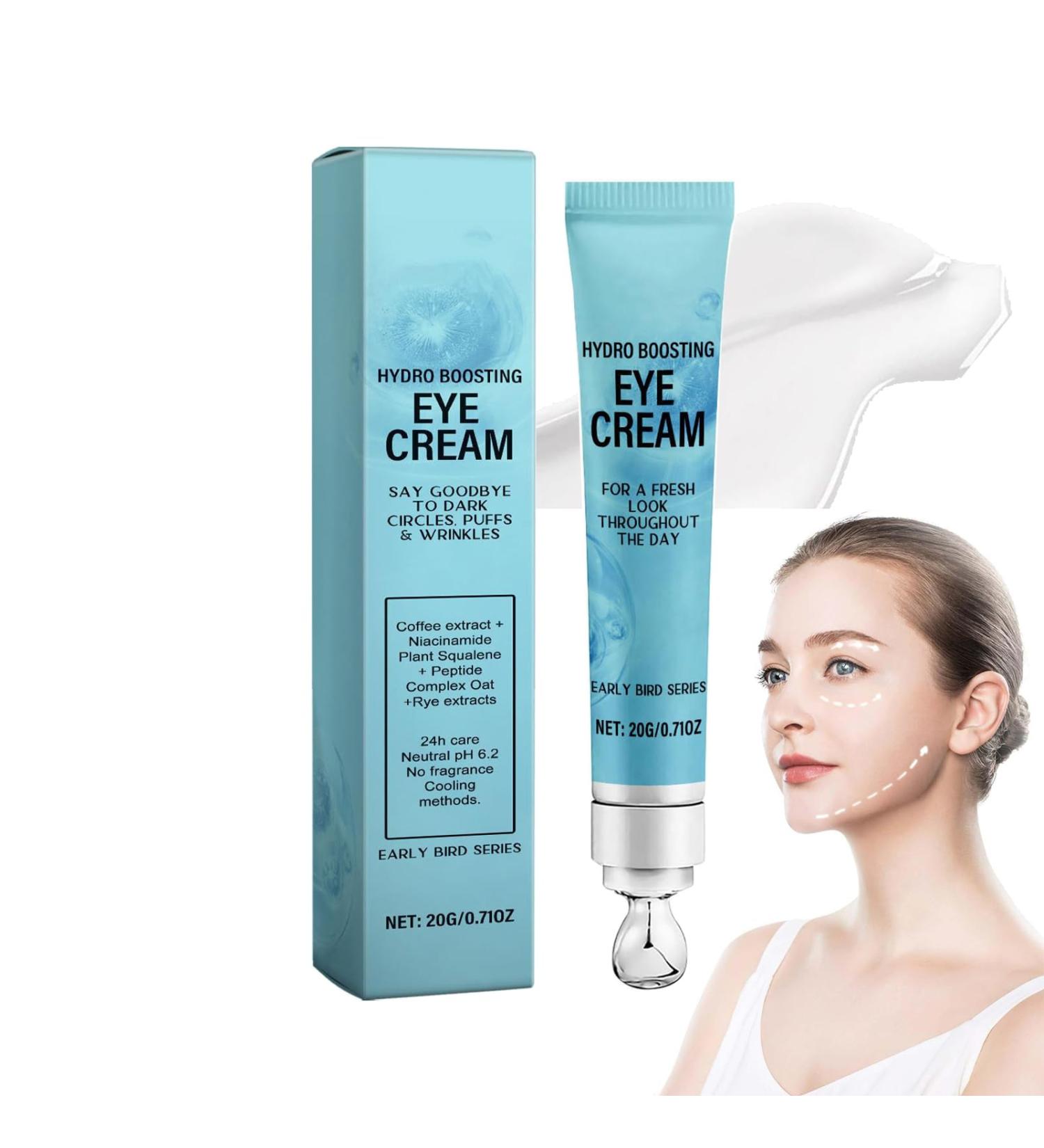 Caffeine Eye Cream Anti Aging Brightener With Niacinamide Under Eye Cream For Dark Circles And Puffiness Peptide Complex Massage Zinc Roller Korean Skin Care Formula Eye Cream Puffy Eyes (1) - Buy Online on GoSupps.com
