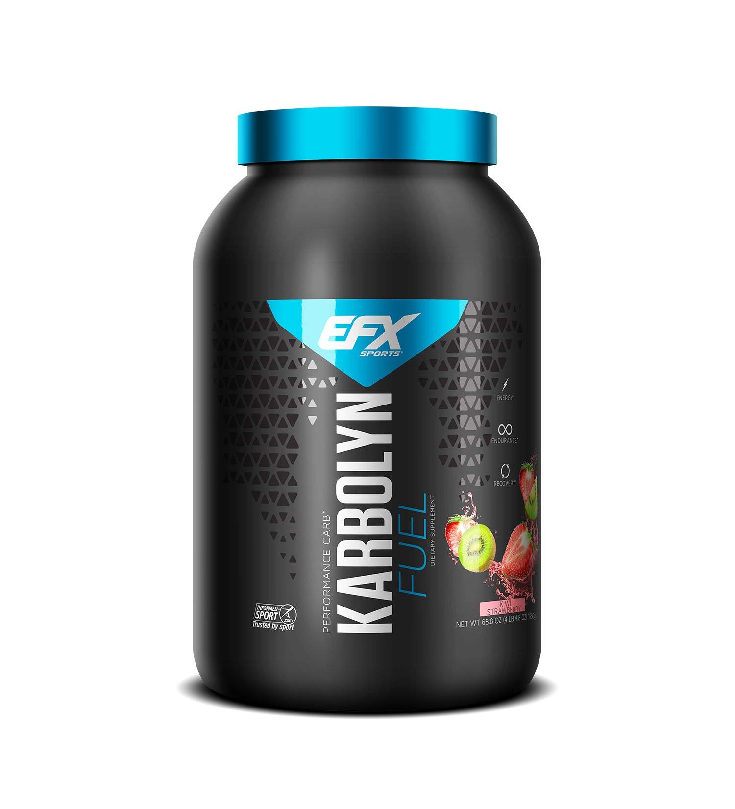 EFX Sports Karbolyn Fuel Strawberry Kiwi 4.3 lbs - Fast Energy & Endurance - Buy Online on GoSupps.com