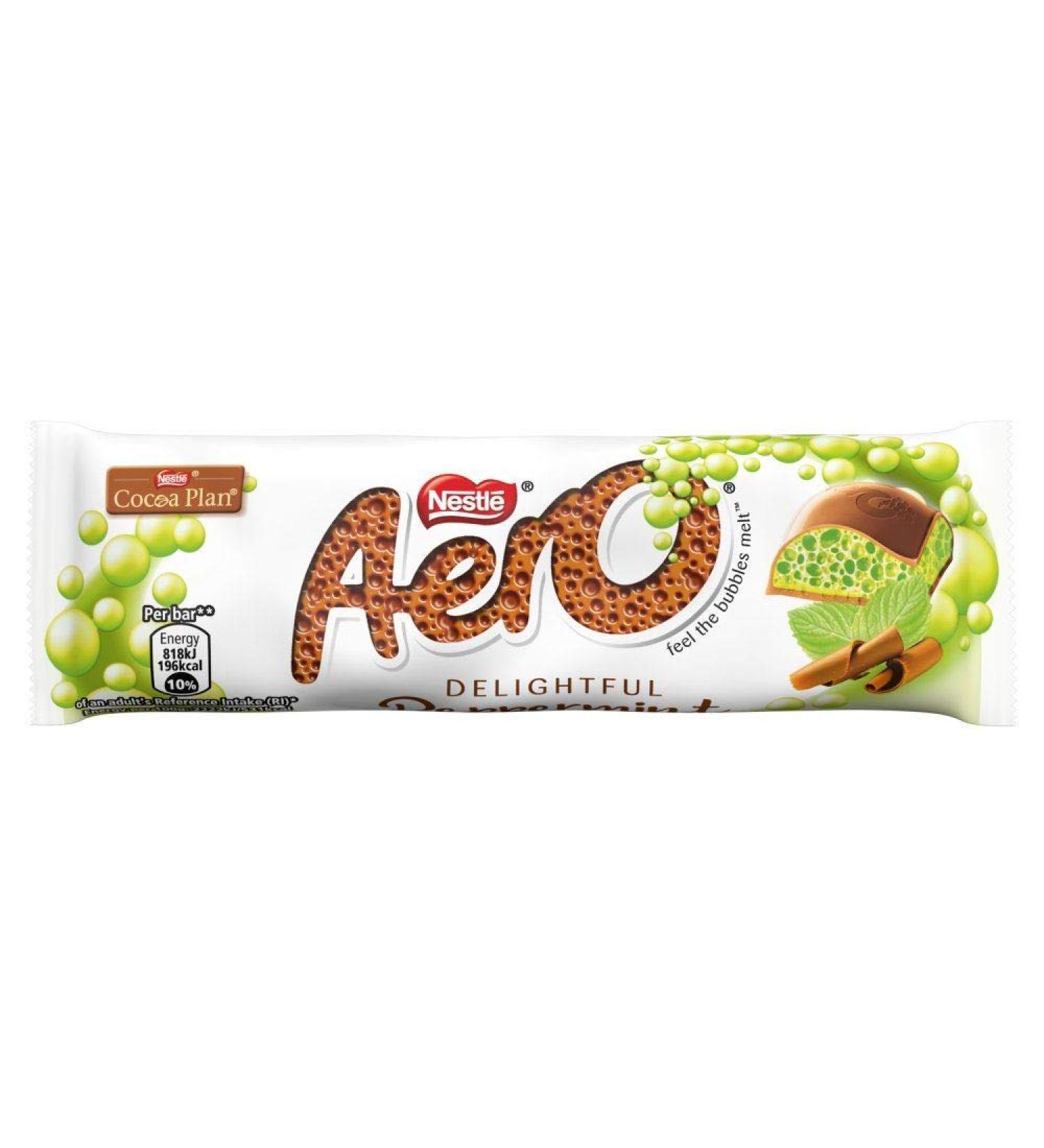 Barre Aero Bubbly Menthe Poivrée - 36 g - Lot de 12
