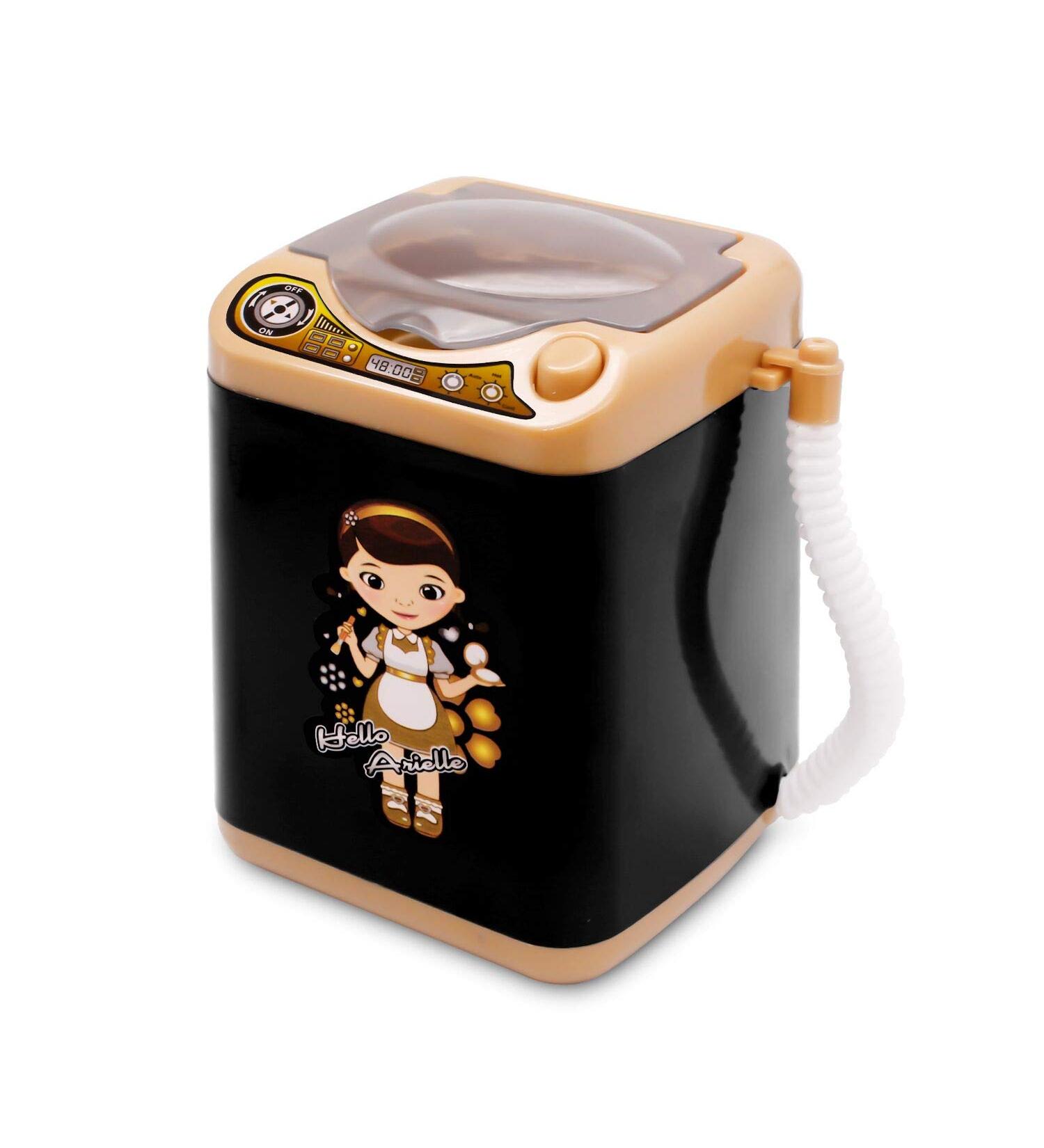 Mini Electronic Makeup Sponge Washing Machine for Deep Cleaning - Black - Buy Online on GoSupps.com