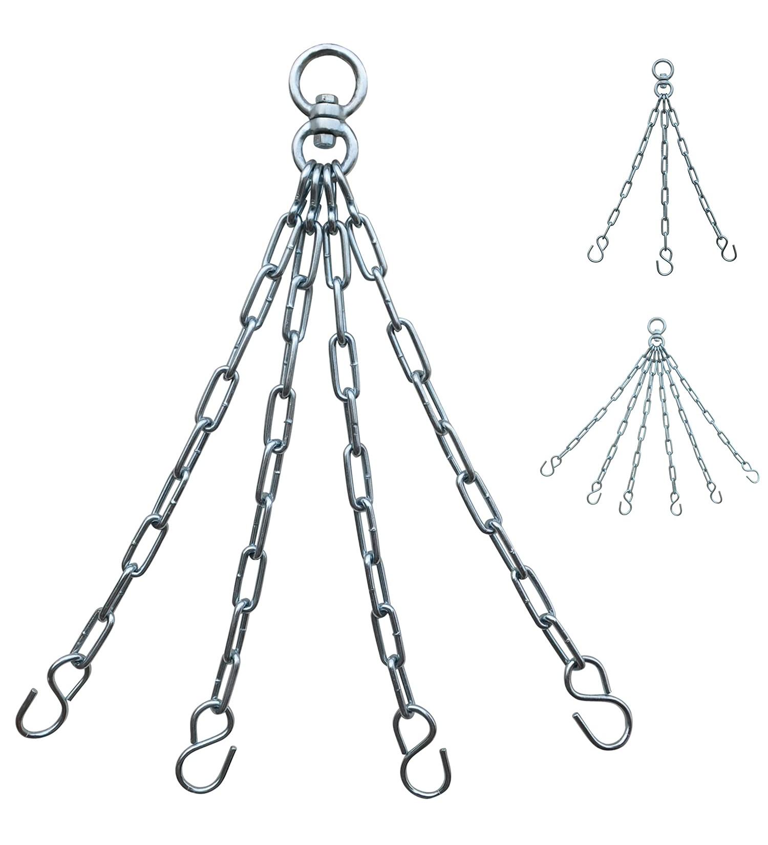 Buy AQF Punching Bag Chain - Heavy-Duty Suspension for Martial Arts Boxing MMA & Muay Thai | 3 4 & 6 Striking Steel Chain - Buy Online on GoSupps.com