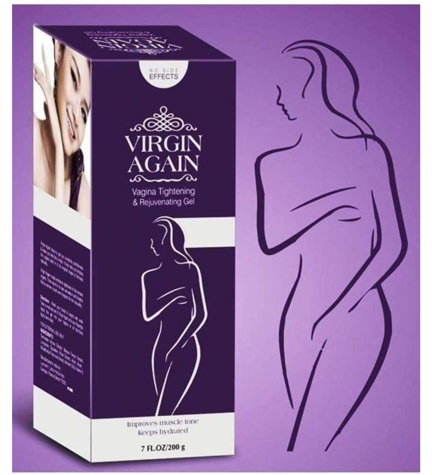 Virgin Again - Vagina Tightening Gel 1.75 FL.OZ/50g + Free Ujala Eye Drops - Buy Online on GoSupps.com
