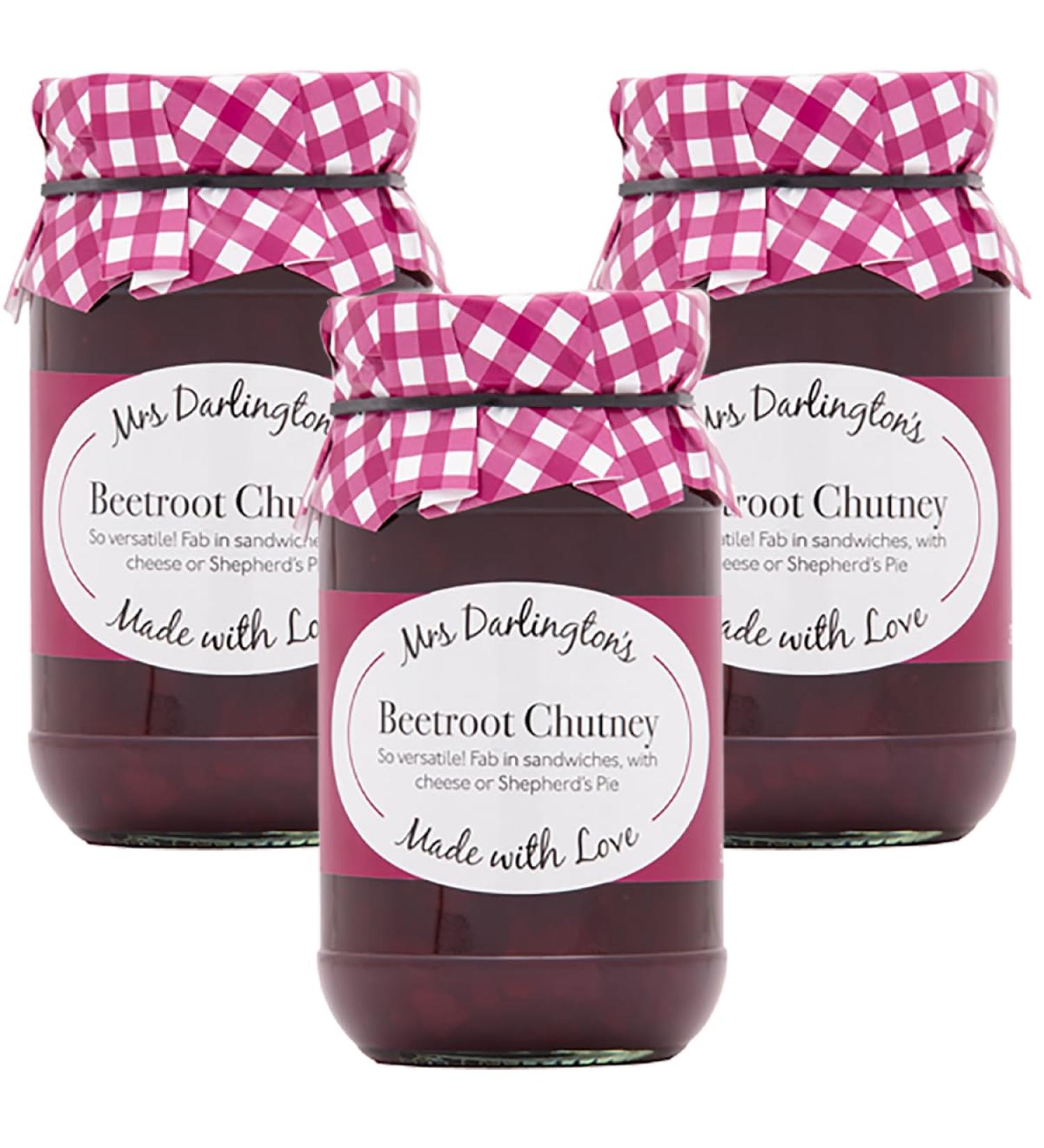 Generic Mrs Darlington's Beetroot Chutney - 312g - Pack of 3