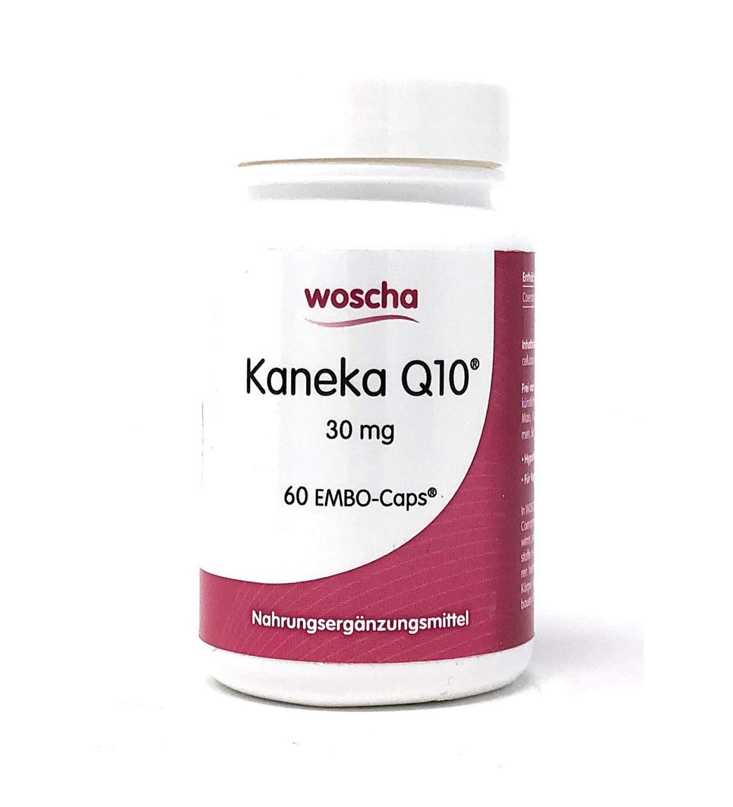 Buy Woscha Kaneka Q10 30mg - 60 Kapsules | Quality Supplements for Energy & Wellness | International Shipping Available - Buy Online on GoSupps.com