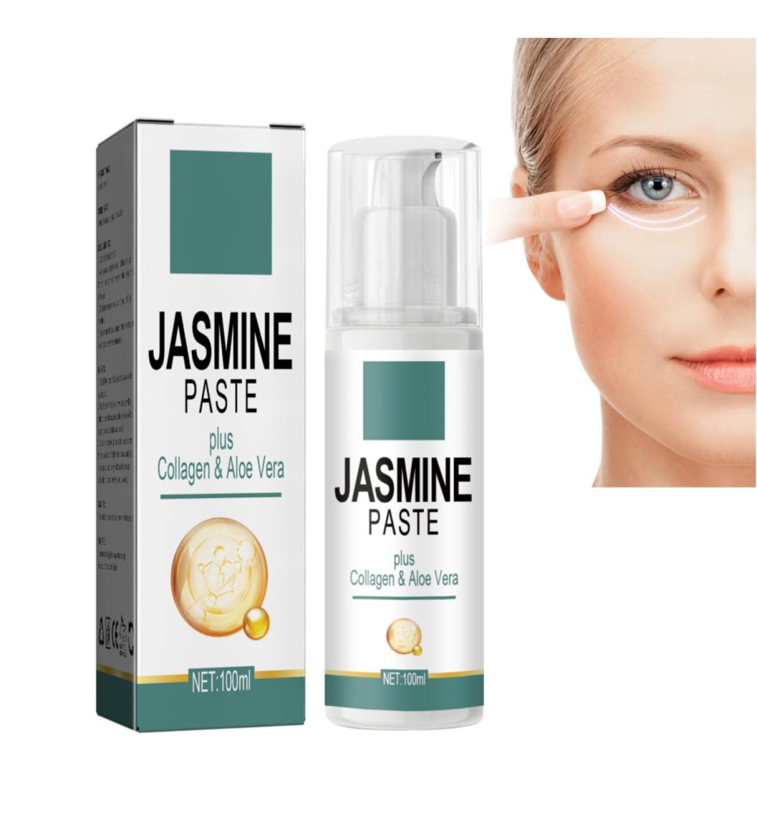 Jasmine Ointment for Dark Circles | Eye Cream with Collagen & Aloe Vera | Anti-Wrinkle Solution (1 Piece) - Buy Online on GoSupps.com