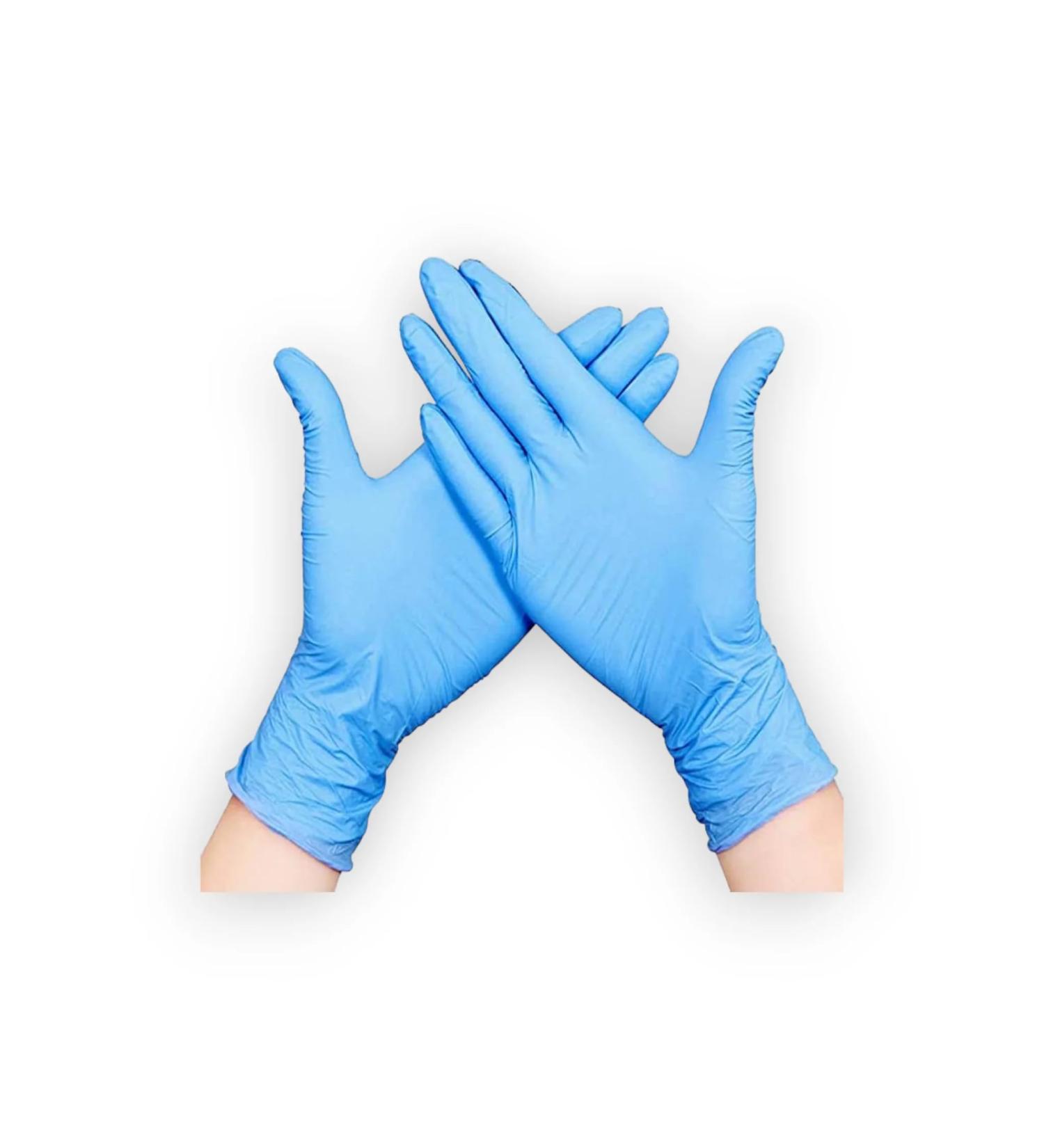 100PCS Nitrile Disposable Gloves Latex Free Powder Free Glove Ship From Canada (Small)