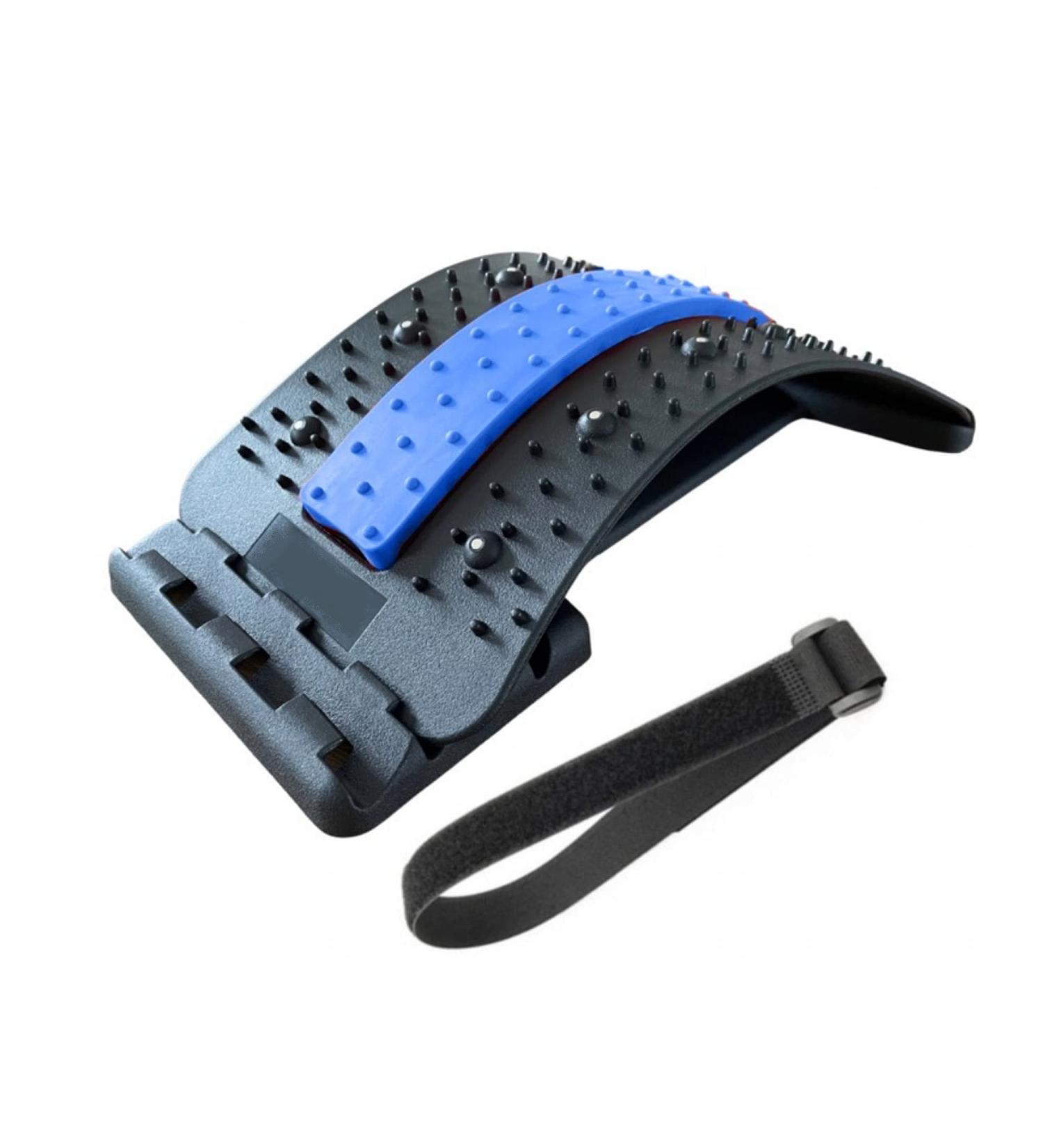 Newzeroin Spine Extension & Back Extensor for Posture Correction - Blue Back Trainer & Massage Device for Home Use - Buy Online on GoSupps.com