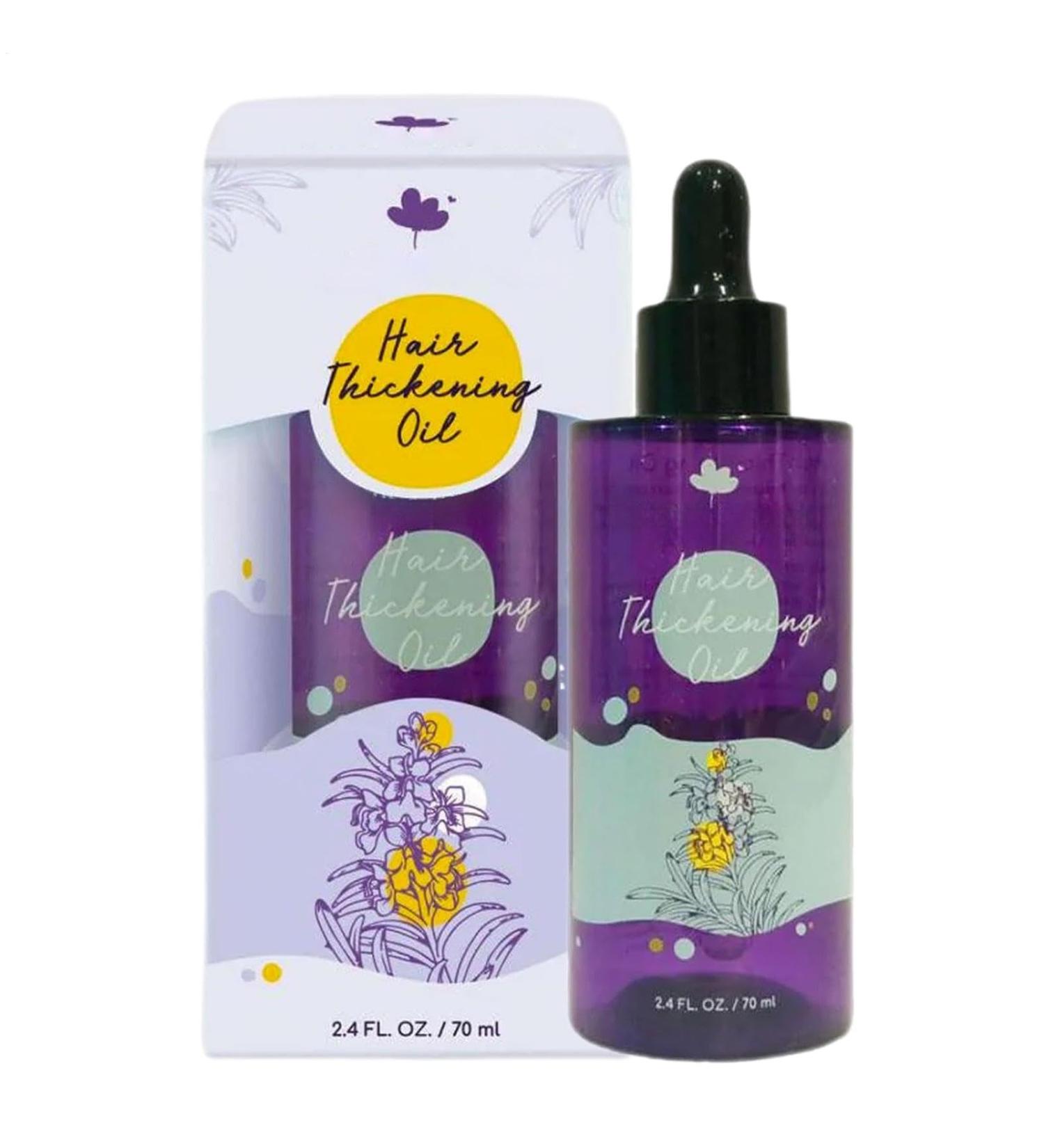 Jeruytgh Natural hair oils for Organic Hair Density Oil Hair Thickening Scalp Oil Scalp oil for thickness 70 ml hair growth oil Organic hair thickening oil for daily use - Buy Online on GoSupps.com