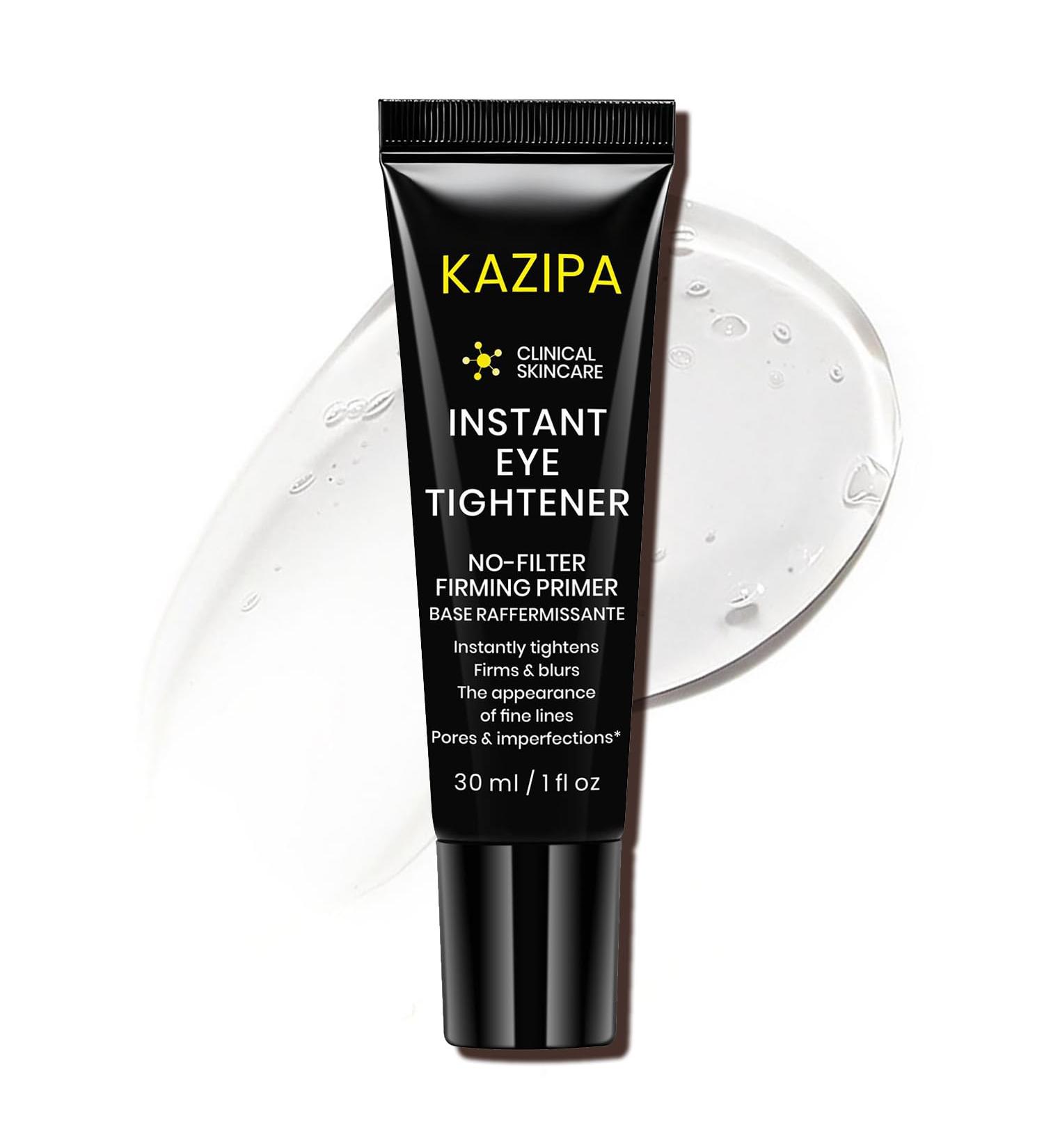 KAZIPA Instant Eye Tightener Cream Temporary Under Eye Firming & Lifting Cream Anti Aging For Dark Circles Wrinkles Fine Lines Undereye Bags Treatment And Puffiness Removal 1 Fl Oz - Buy Online on GoSupps.com