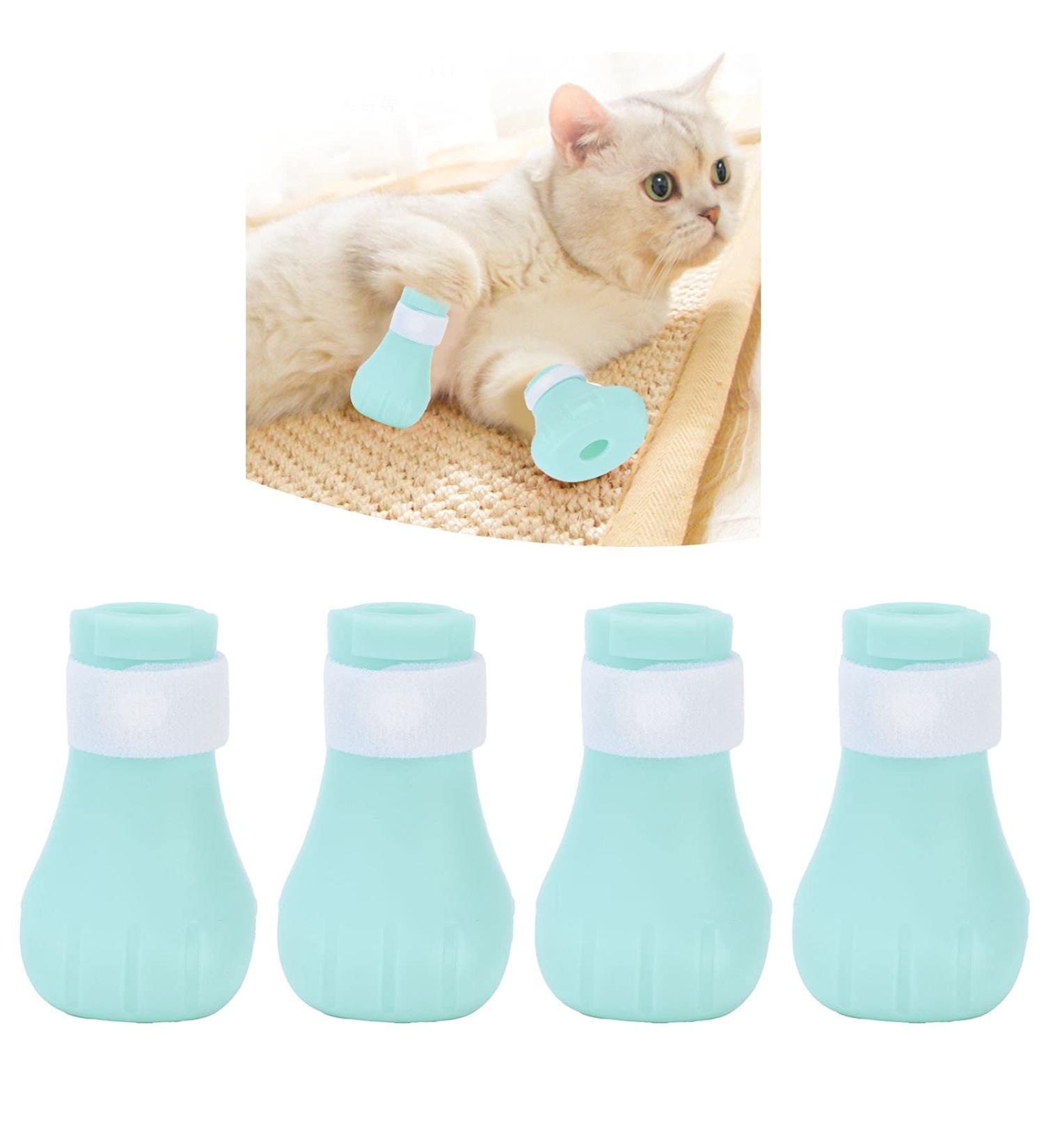 Buy Soft Cat Bath Shoes | Anti-Scratch & Safe for Cat Nails - International Shipping - Buy Online on GoSupps.com