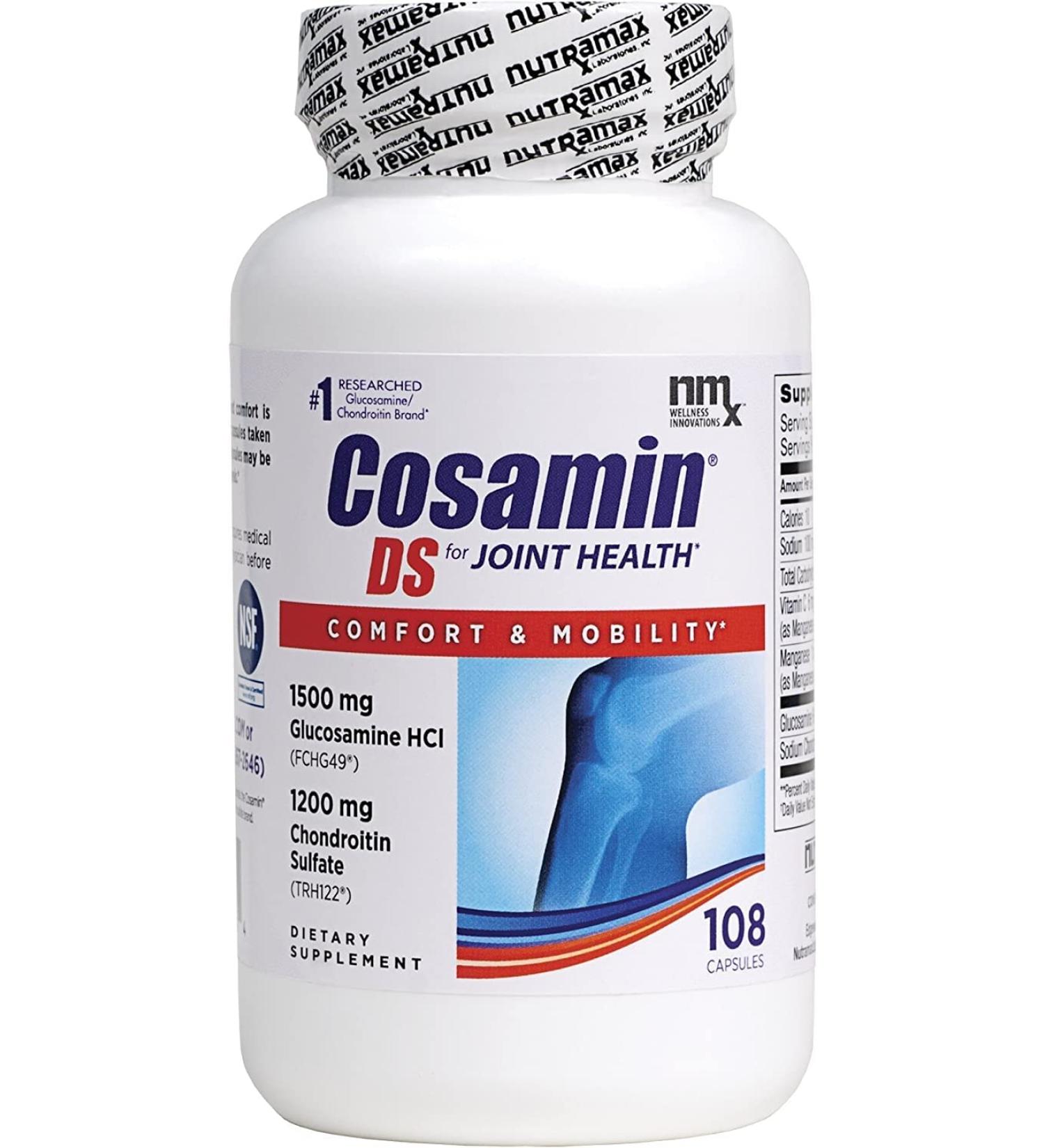 Cosamin DS Joint Health Supplement 216 Caps (2 Pack) - Comfort & Mobility Support - Buy Online on GoSupps.com