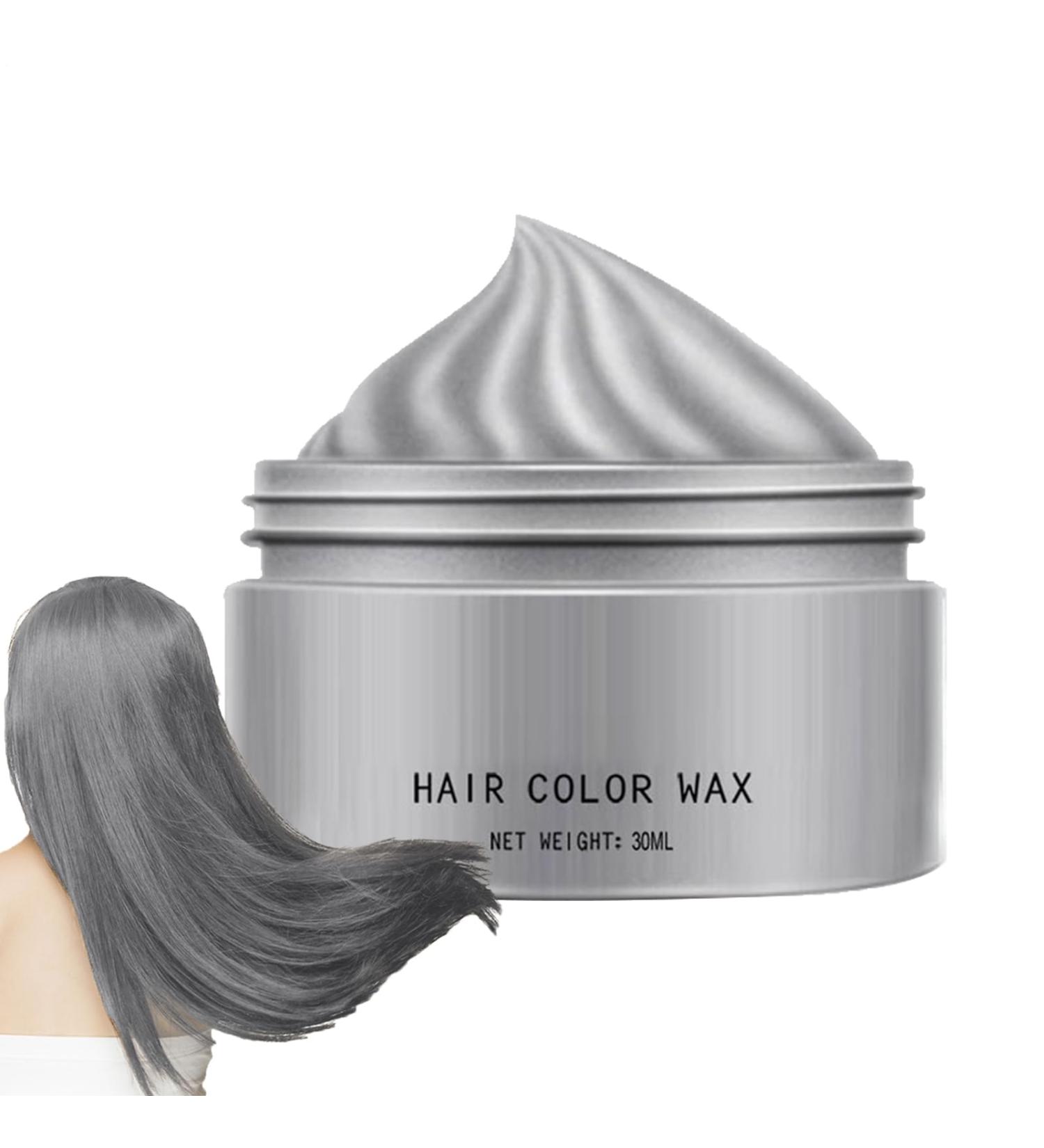 Hair Color Wax30ml Temporary Color Washable Color Mud Styling Cream for Teens Festivals Parties Cosplay - Buy Online on GoSupps.com