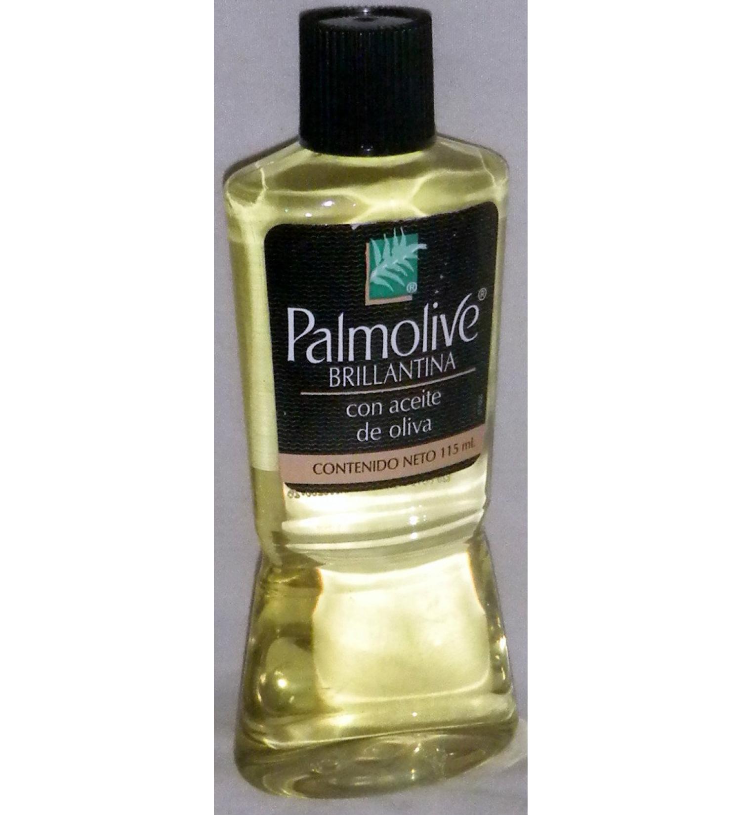 Palmolive Brillantina Con Aceite De Oliva Hair Styling Oil 115ml New Plastic Bottle.