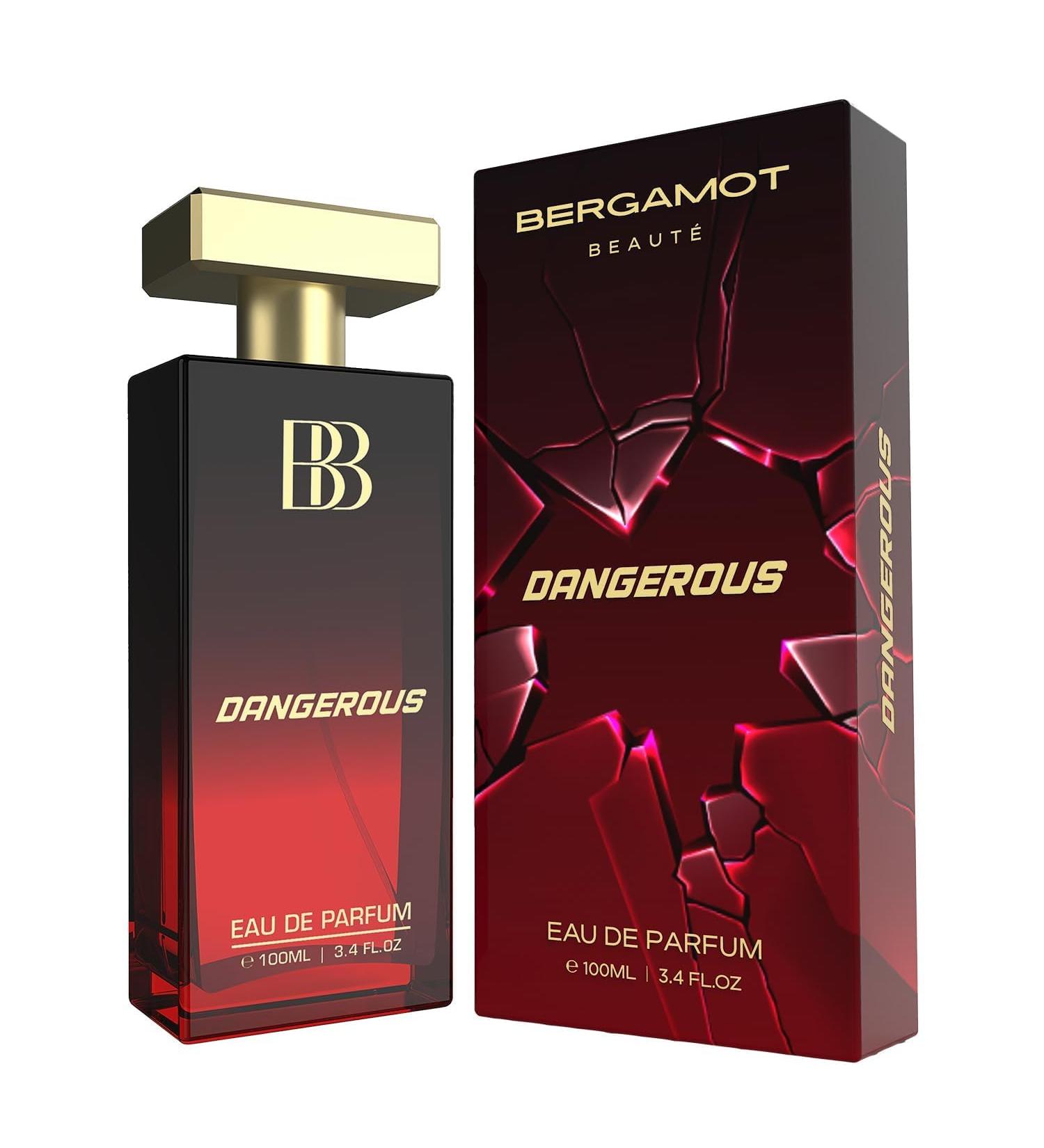 Bergamot Beaute Dangerous Eau De Parfum | Best Perfume for Men with Spicy and Woody Long Lasting Premium Fragrance for Man EDP 100ml - Buy Online on GoSupps.com